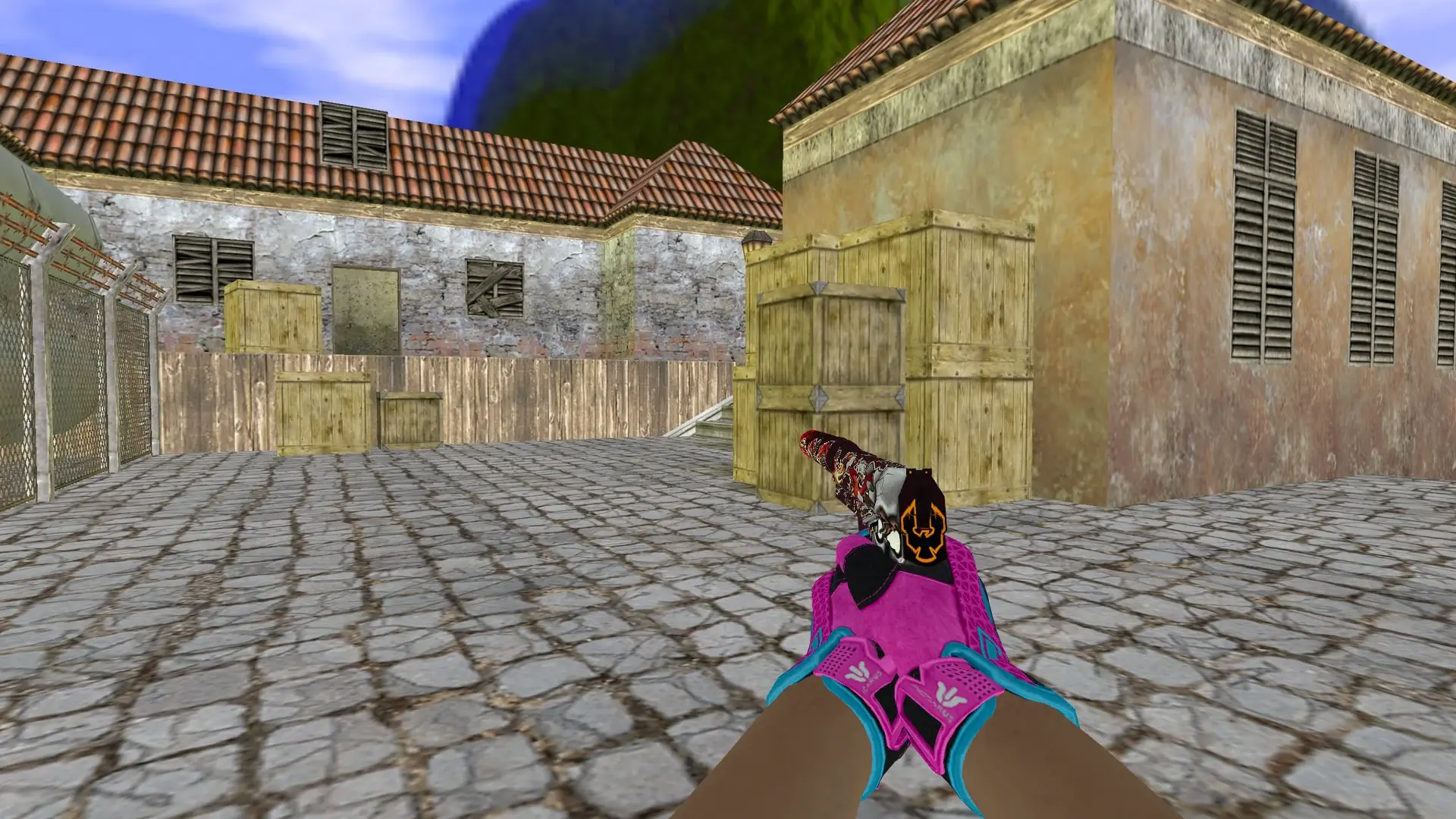 USP — Sport Gloves Vice Weapon Pack — de_inferno (first person)