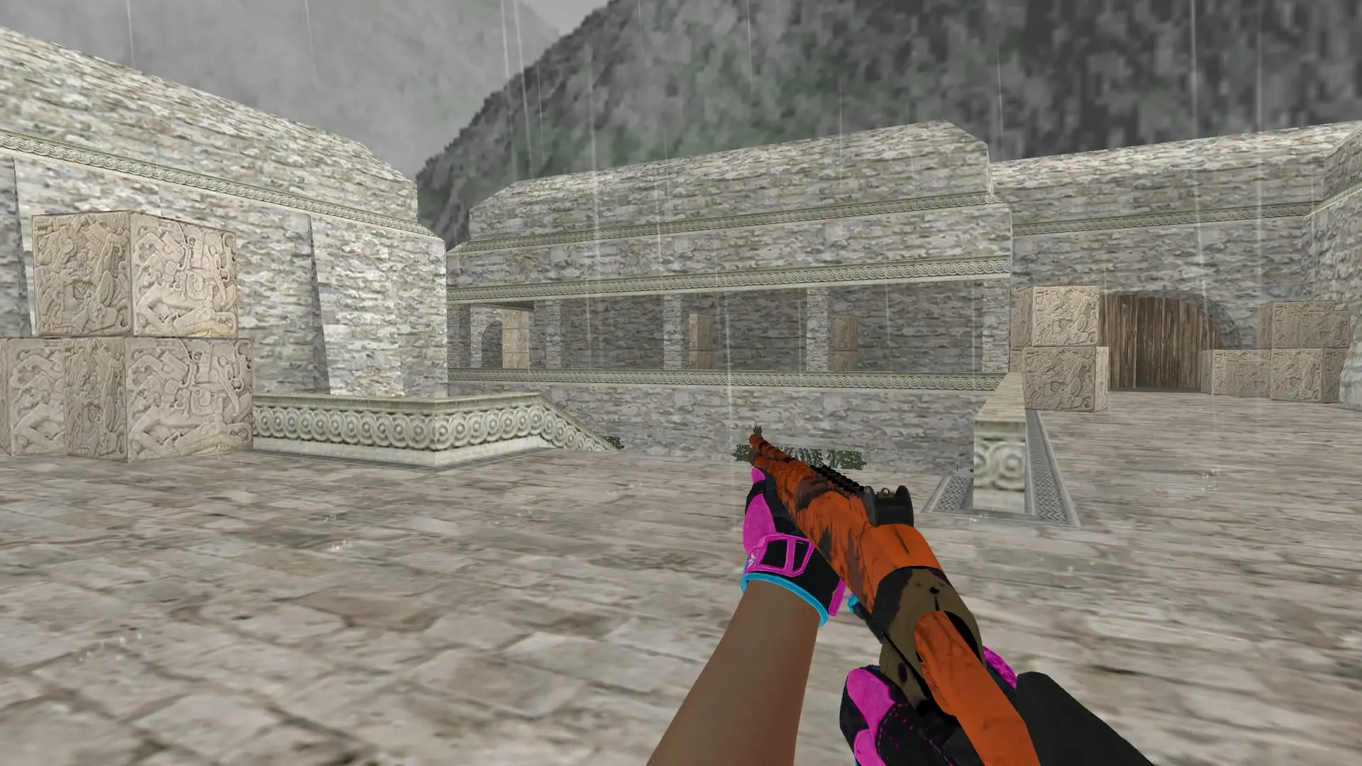 XM1014 — Sport Gloves Vice Weapon Pack — de_aztec (first person)