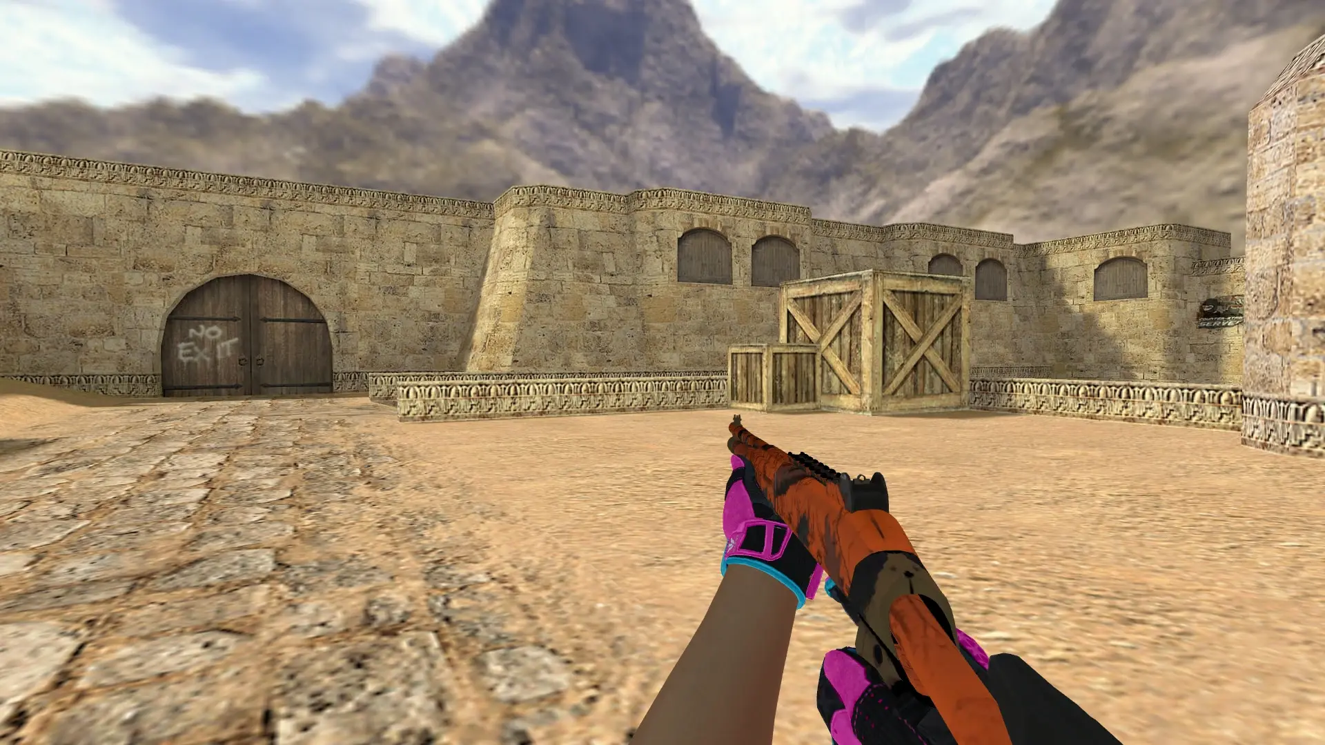 XM1014 — Sport Gloves Vice Weapon Pack — de_dust2 (first person)