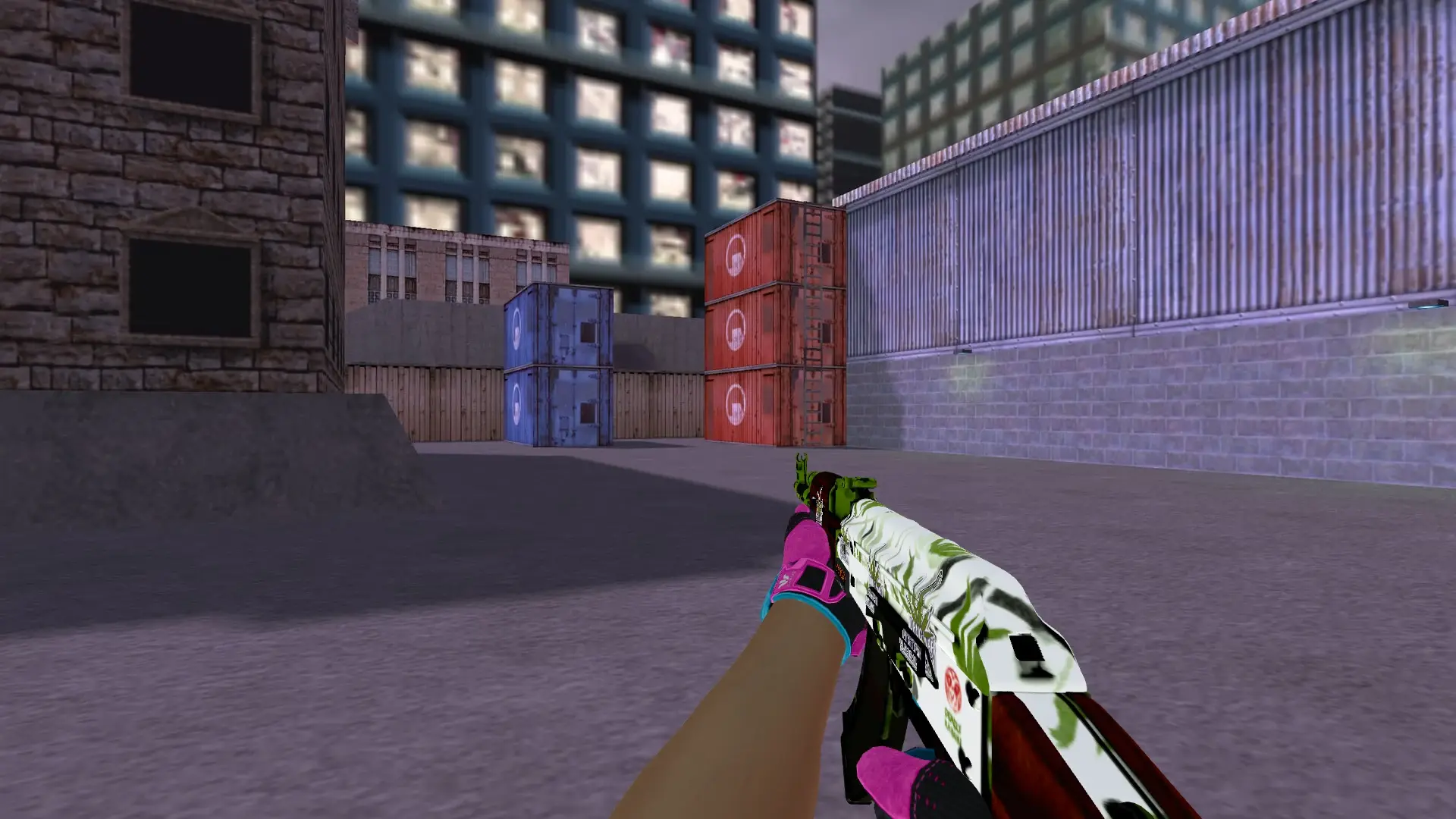 Ak47 Hydroponic — Sport Gloves Vice Weapon Pack — cs_assault (first person)
