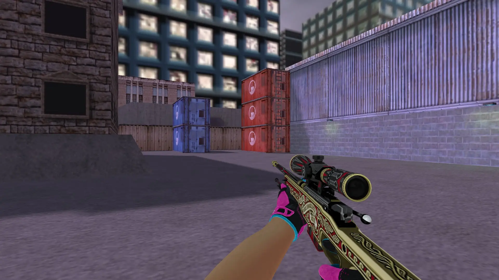 Awp Prince — Sport Gloves Vice Weapon Pack — cs_assault (first person)