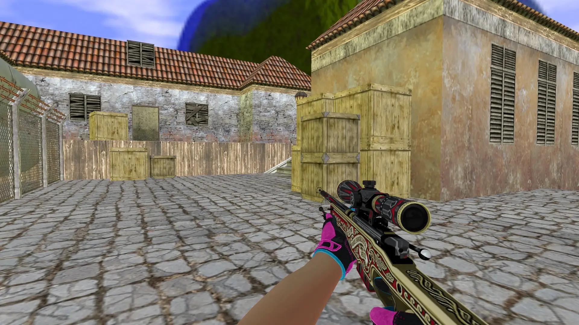 Awp Prince — Sport Gloves Vice Weapon Pack — de_inferno (first person)
