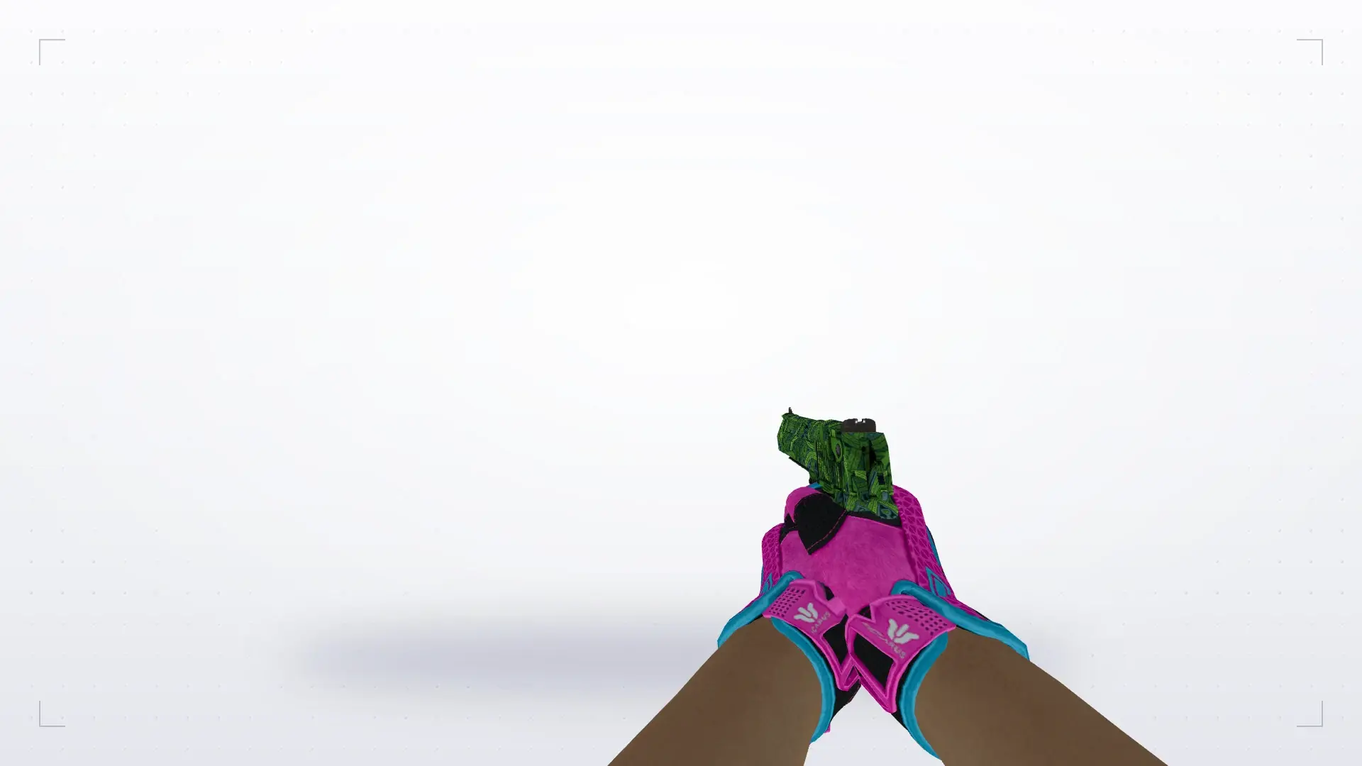 Deagle Emerald Jrmungand — Sport Gloves Vice Weapon Pack — first person