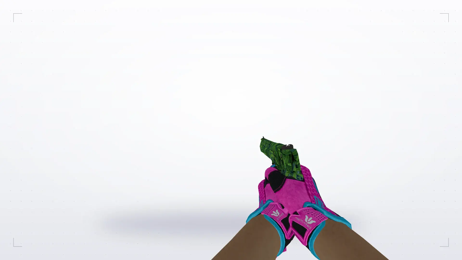 Deagle Emerald Jrmungand — Sport Gloves Vice Weapon Pack — first person
