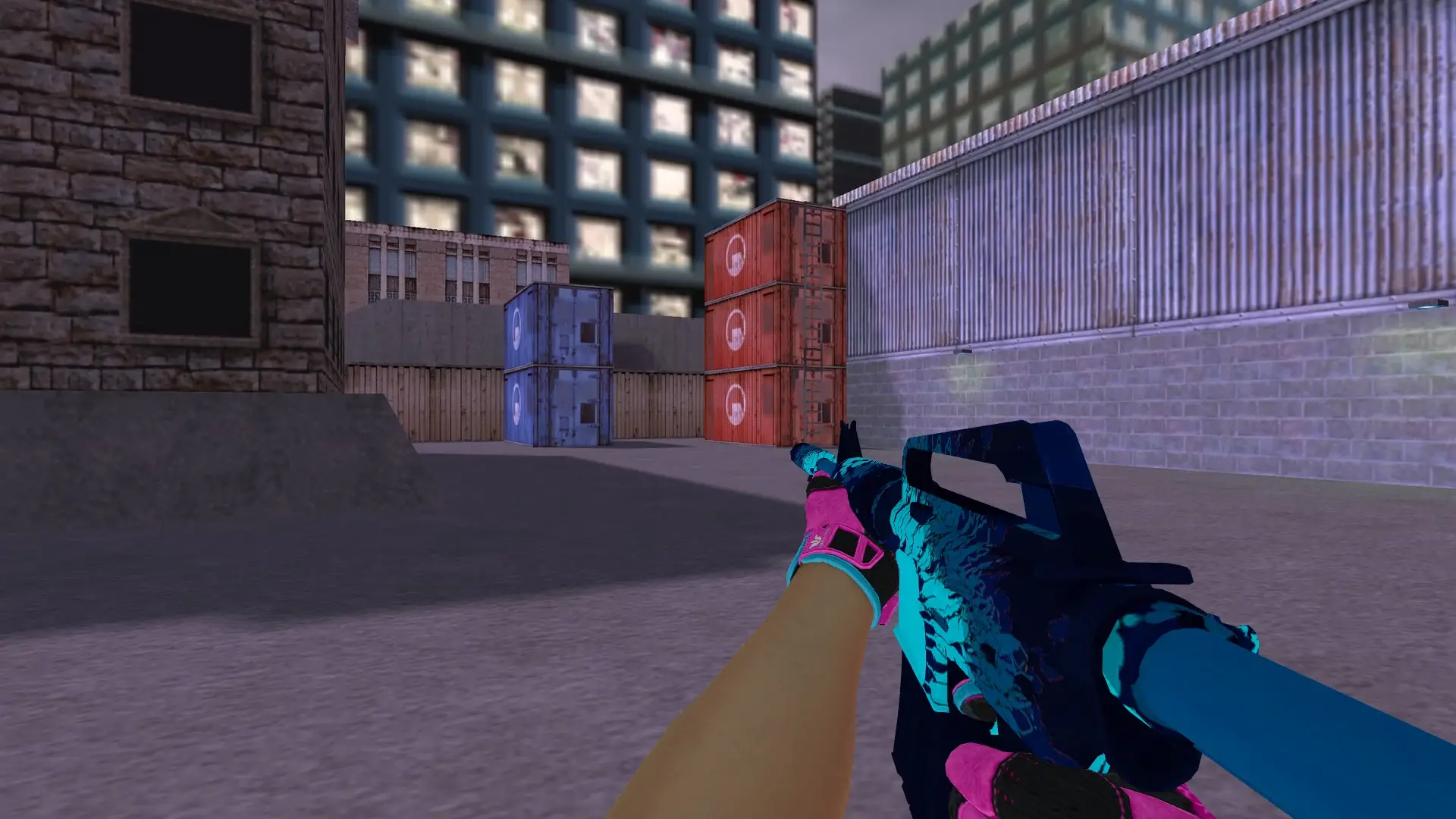 M4a1 Icarus Fell — Sport Gloves Vice Weapon Pack — cs_assault (first person)