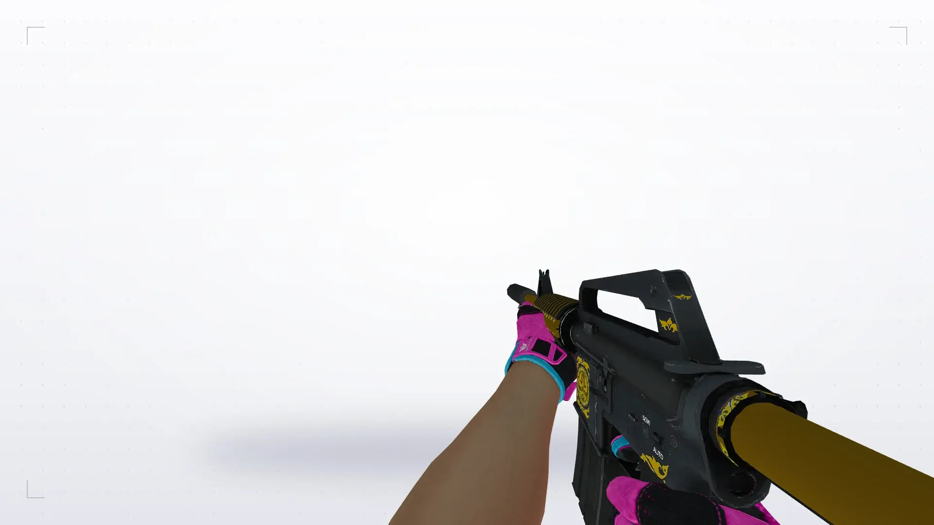 M4a1 Knight — Sport Gloves Vice Weapon Pack — first person