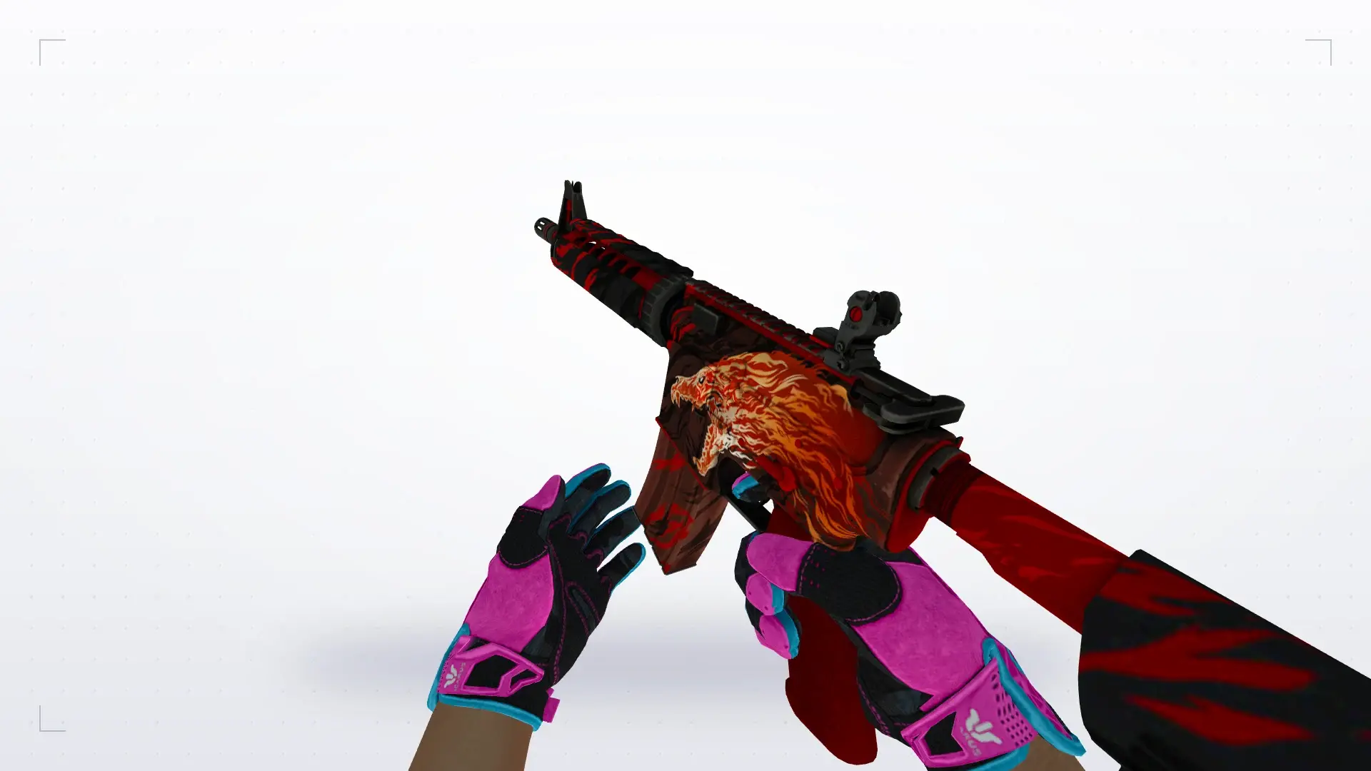 M4a4 Howl — Sport Gloves Vice Weapon Pack — first person