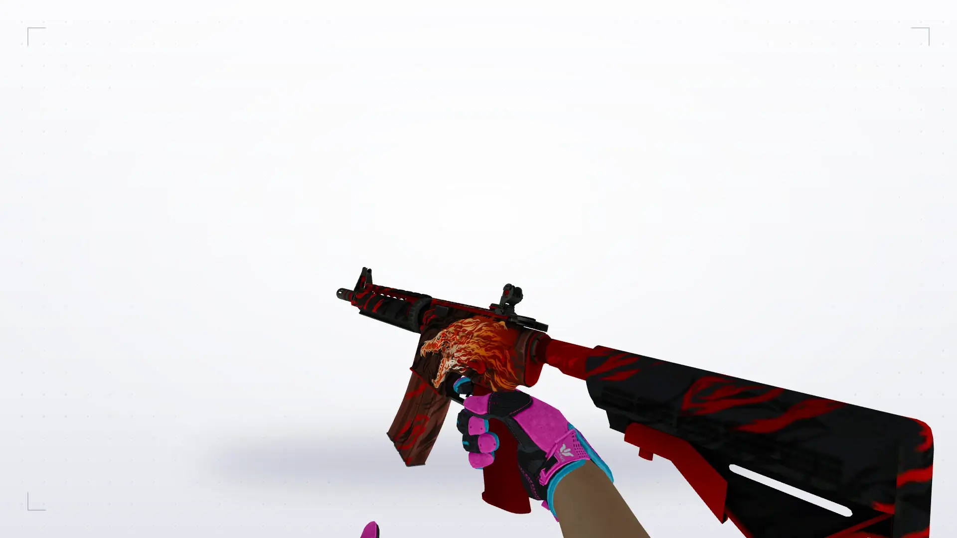 M4a4 Howl — Sport Gloves Vice Weapon Pack — first person