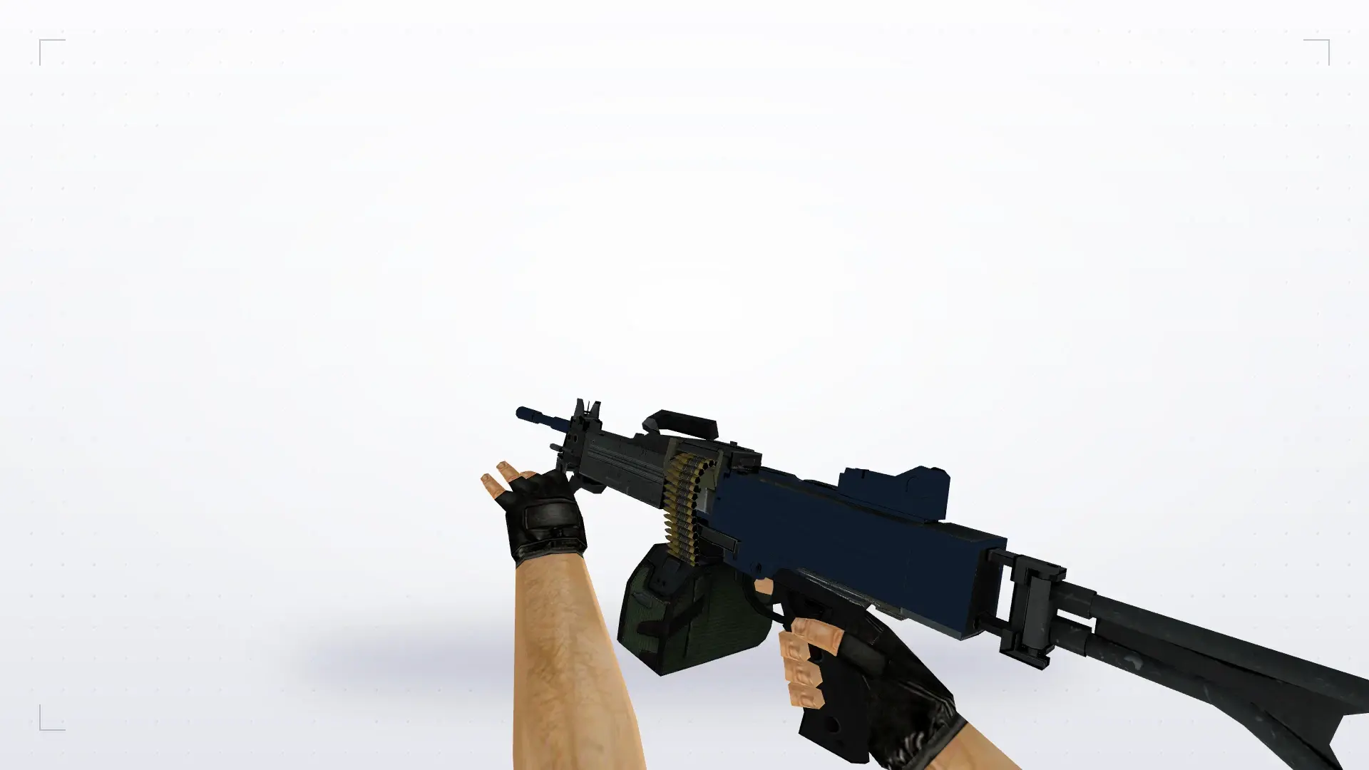 Negev Anodized Navy — Sport Gloves Vice Weapon Pack — first person