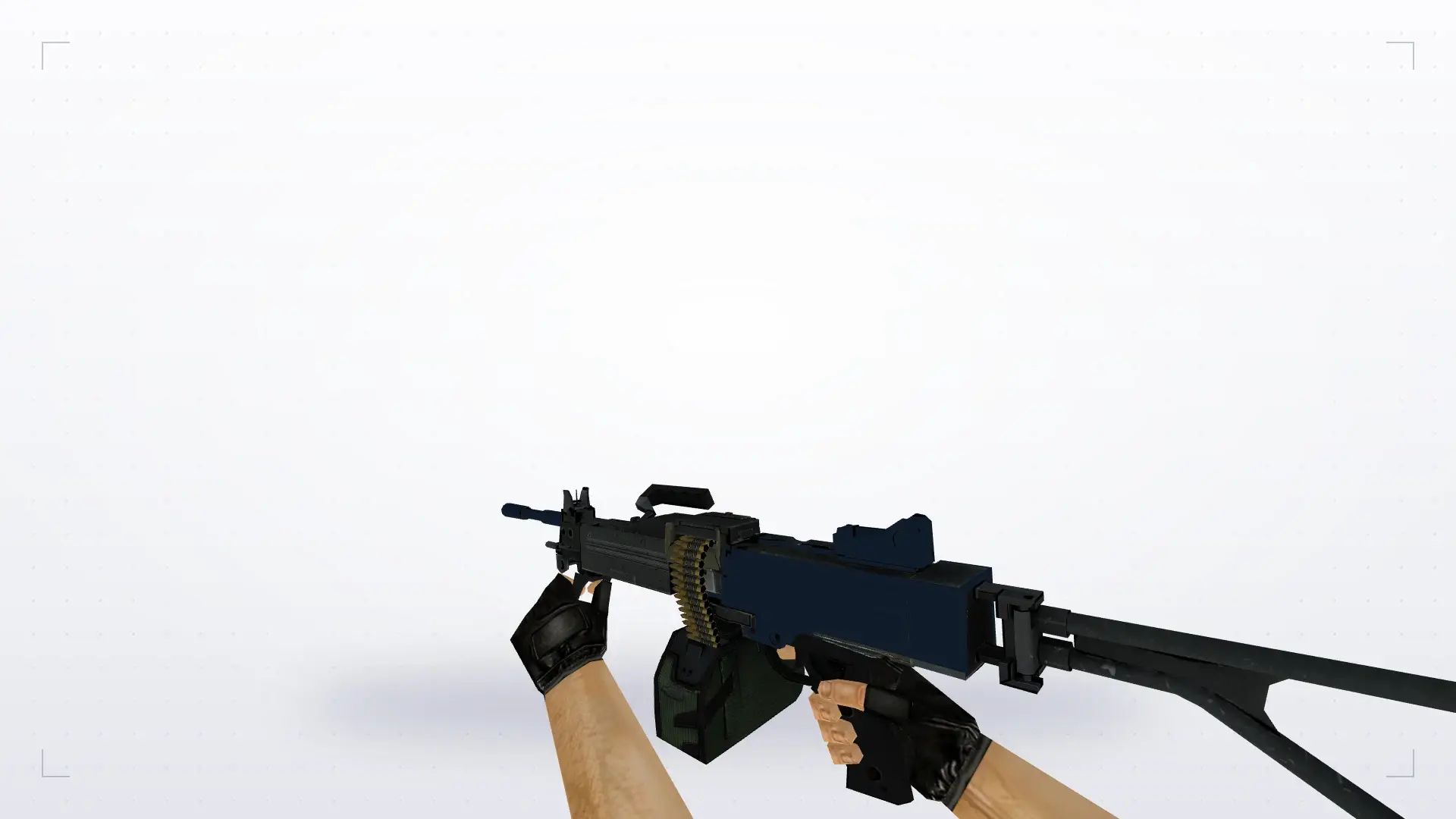 Negev Anodized Navy — Sport Gloves Vice Weapon Pack — first person