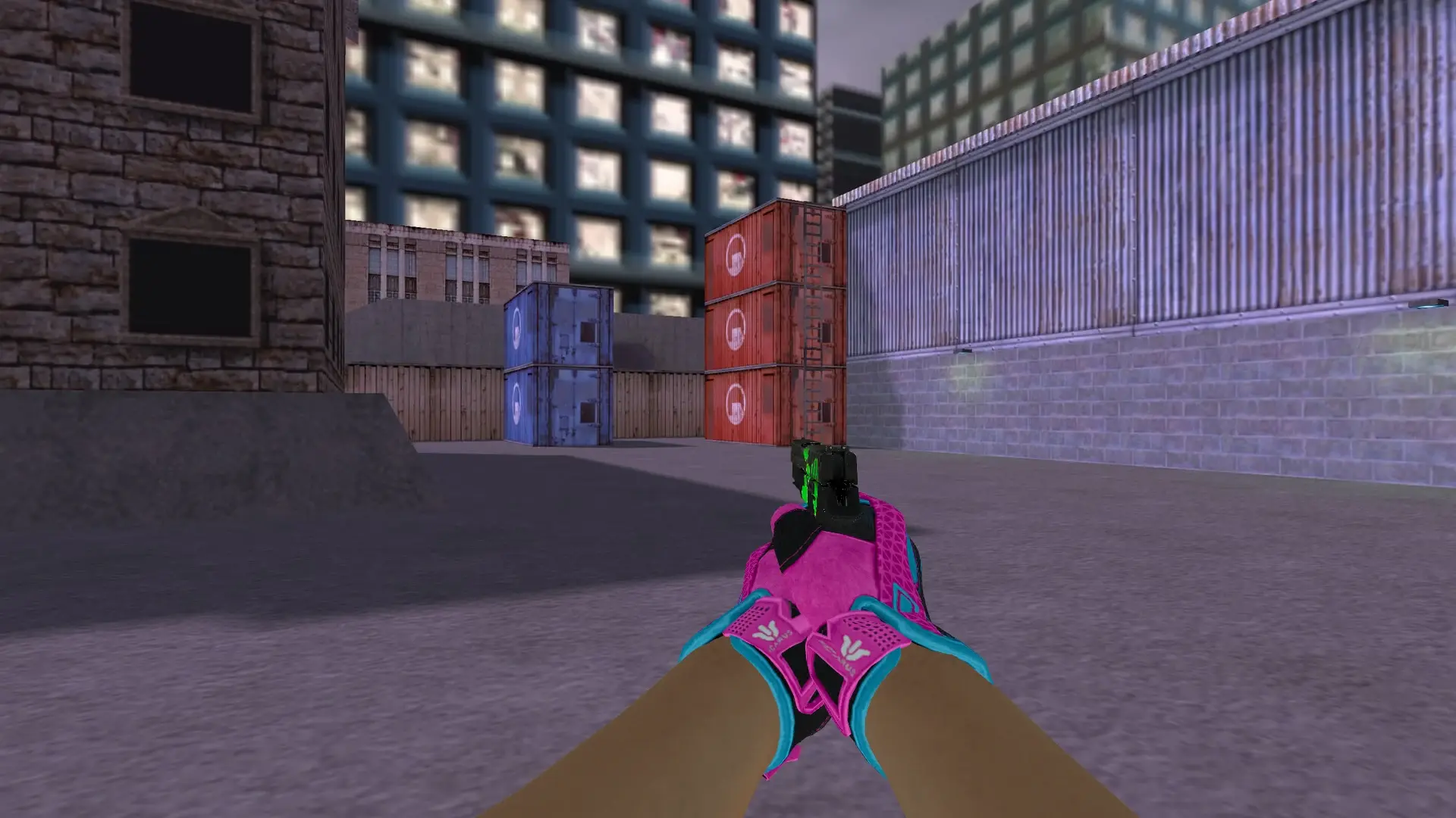 P250 Nuclear Threat — Sport Gloves Vice Weapon Pack — cs_assault (first person)