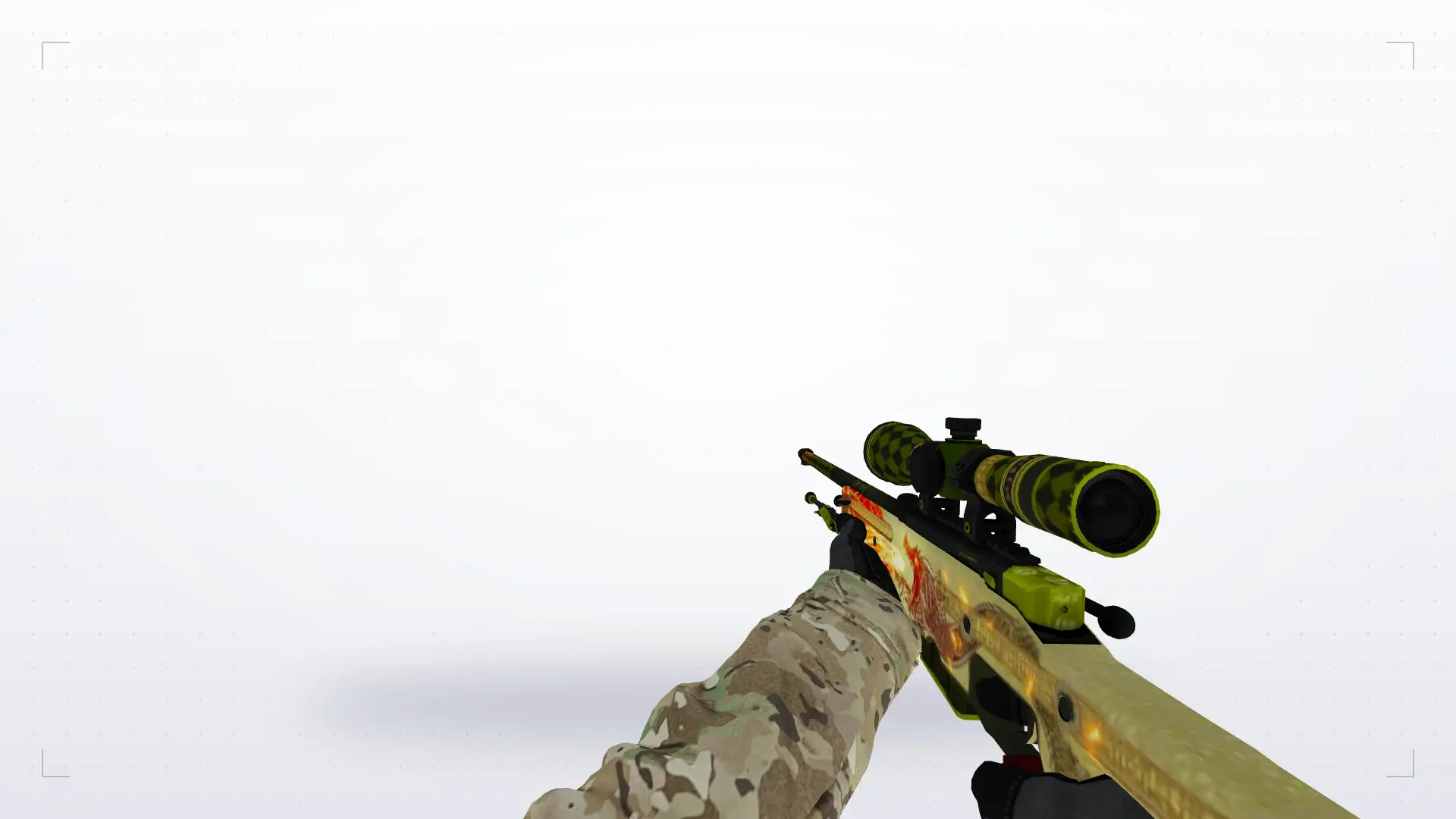 AWP — Specialist Gloves Crimson Kimono Pack — first person