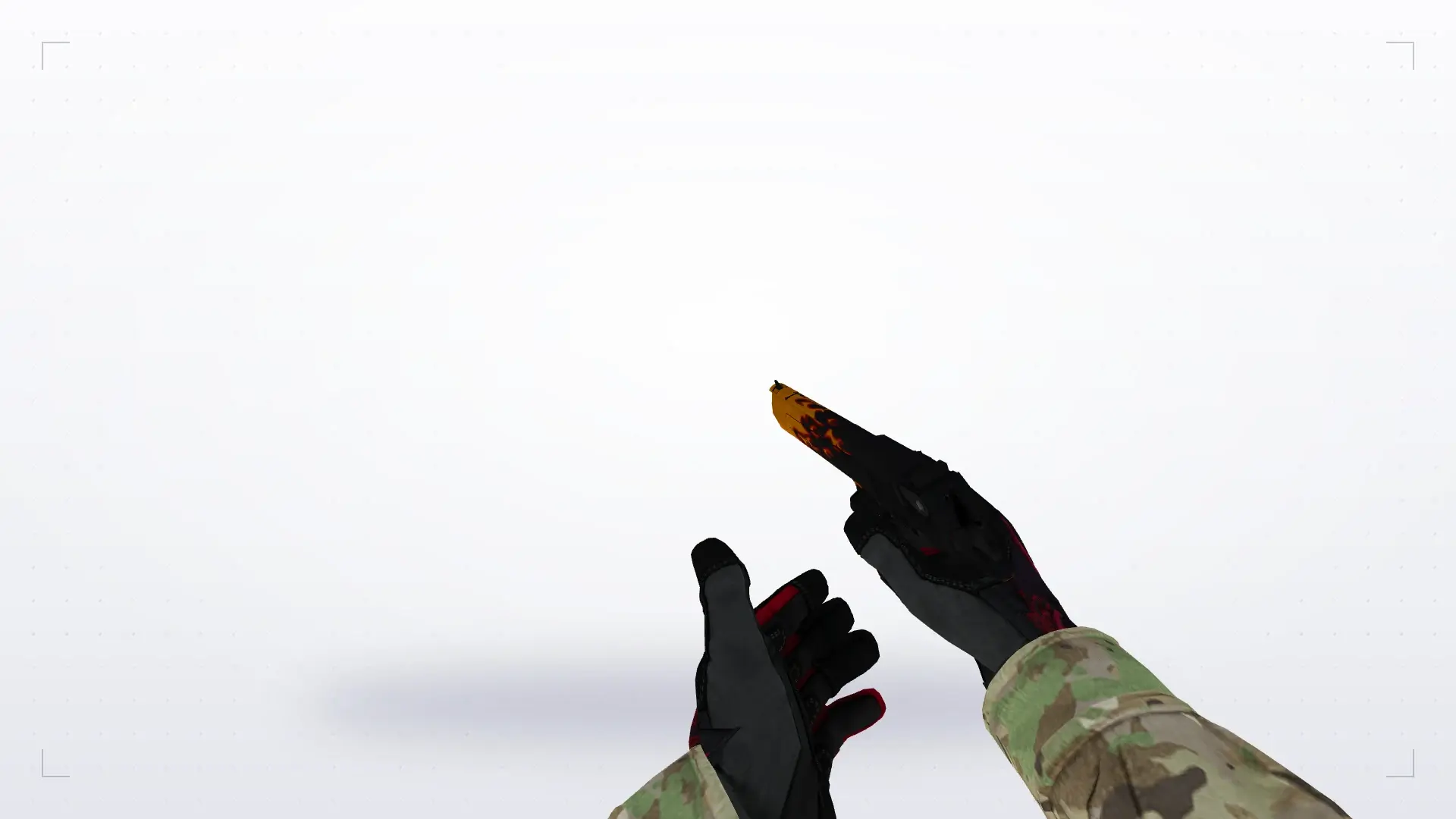 Desert Eagle — Specialist Gloves Crimson Kimono Pack — first person