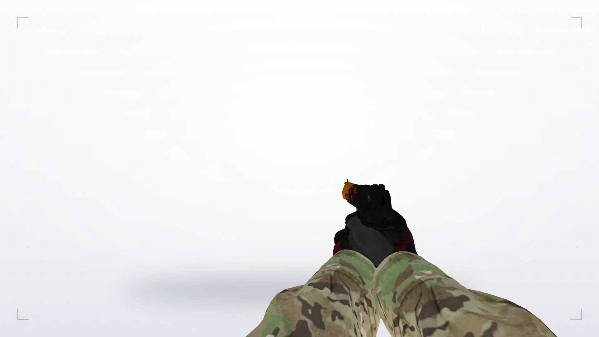 Desert Eagle — Specialist Gloves Crimson Kimono Pack — first person
