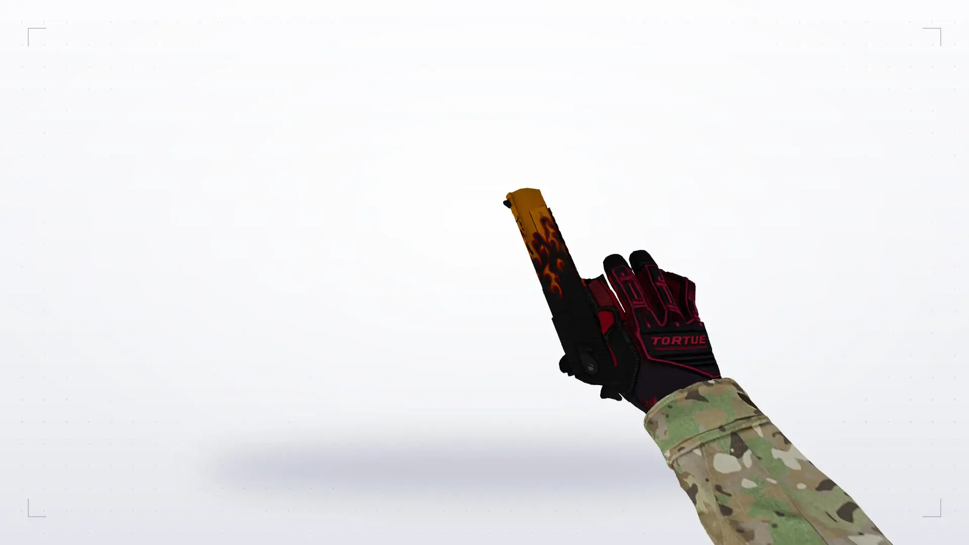 Desert Eagle — Specialist Gloves Crimson Kimono Pack — first person