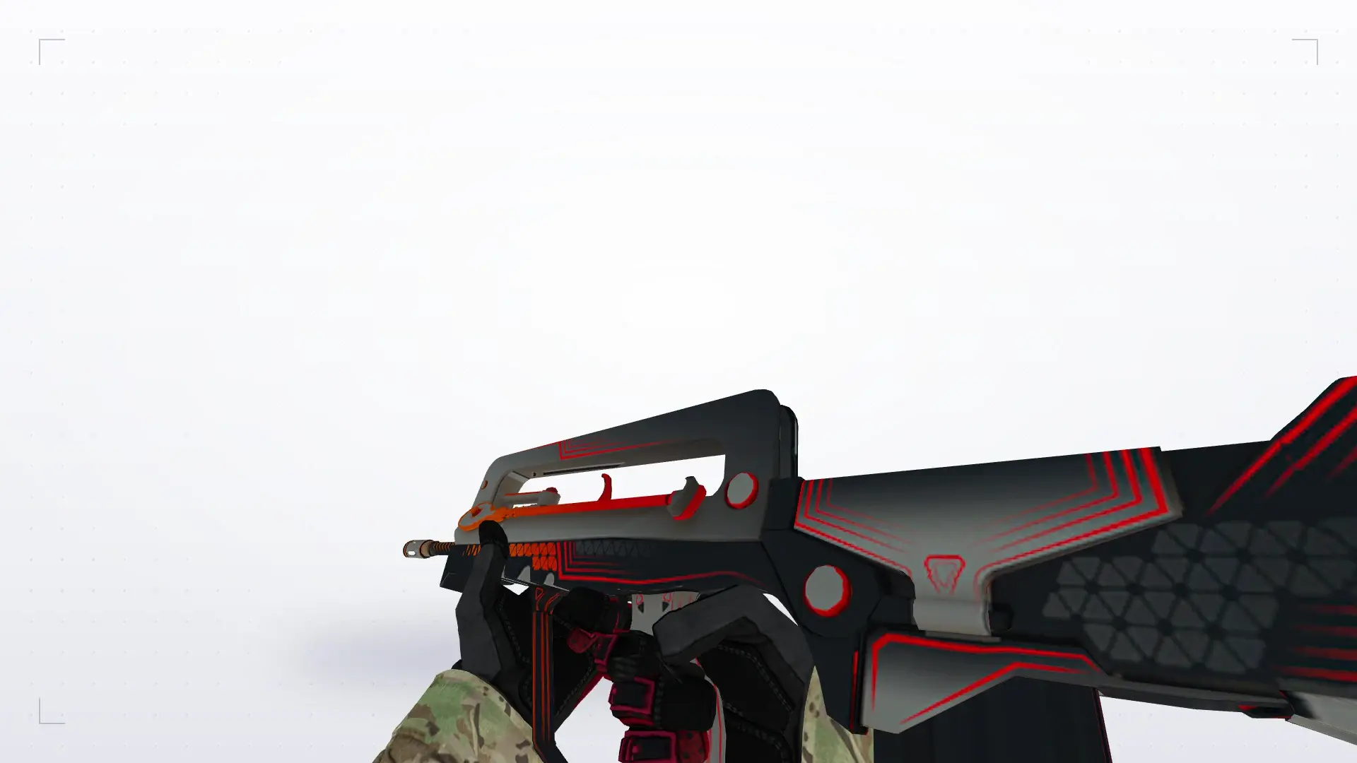 FAMAS — Specialist Gloves Crimson Kimono Pack — first person