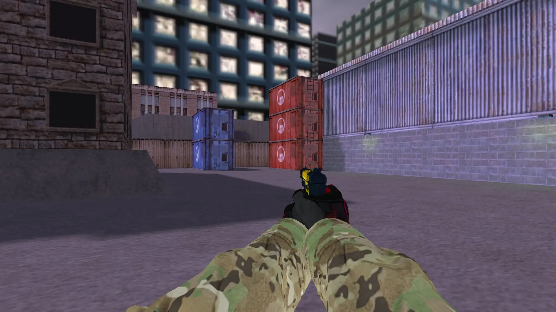 Five-SeveN — Specialist Gloves Crimson Kimono Pack — cs_assault (first person)