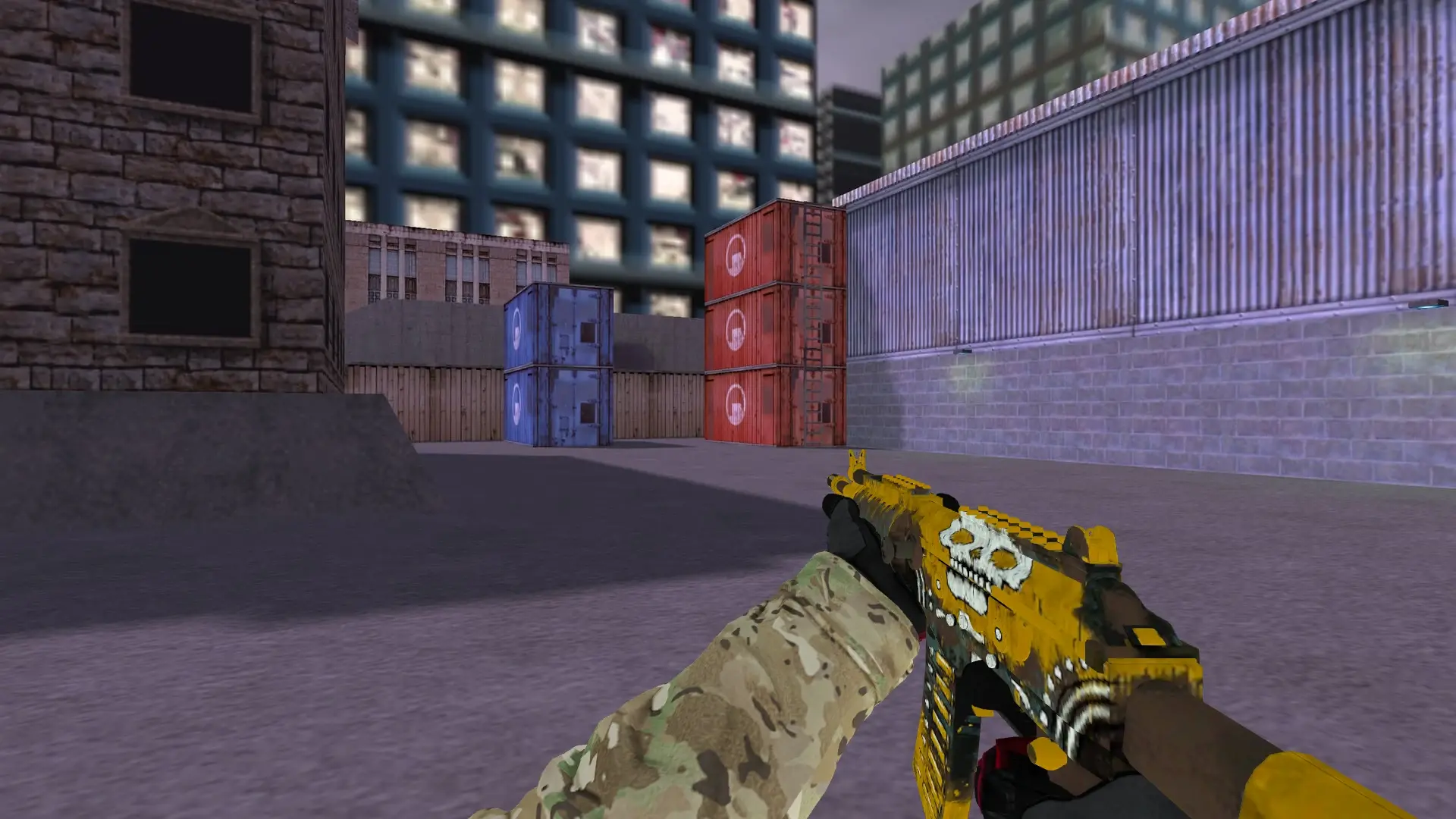 Galil AR — Specialist Gloves Crimson Kimono Pack — cs_assault (first person)