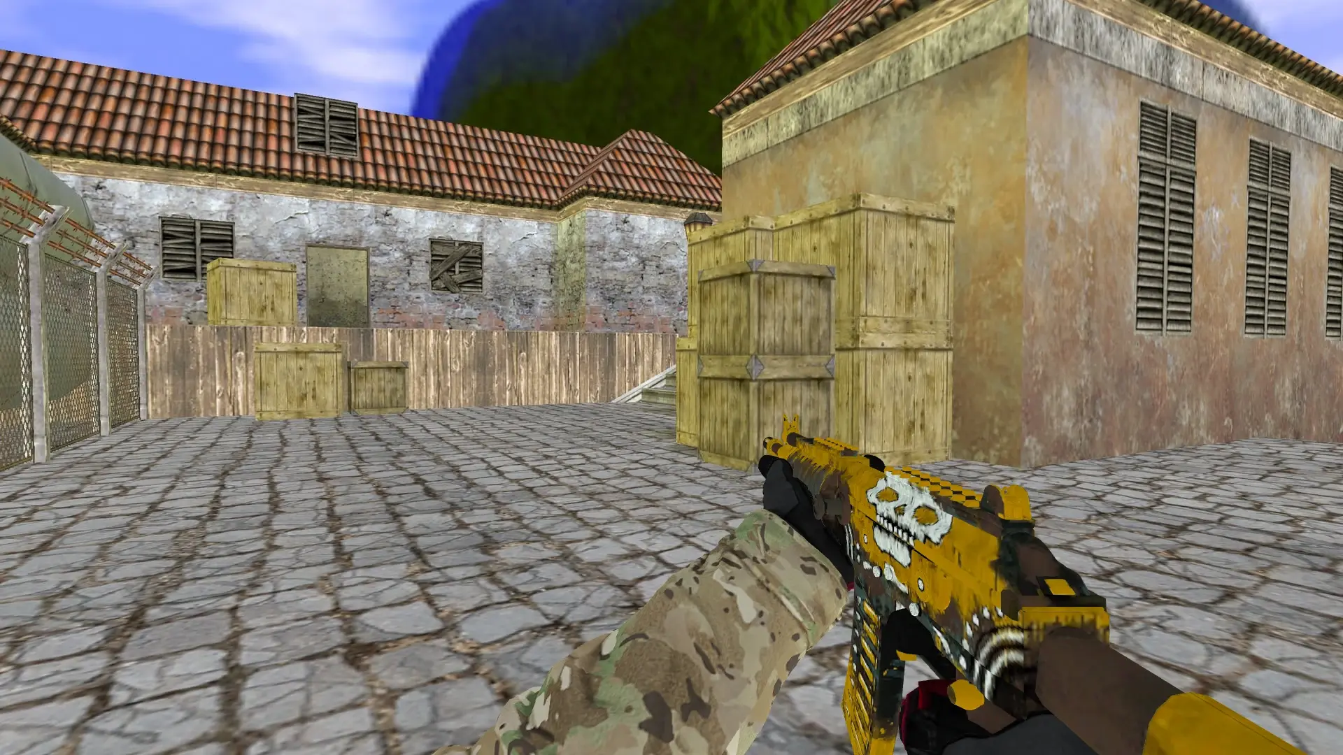Galil AR — Specialist Gloves Crimson Kimono Pack — de_inferno (first person)