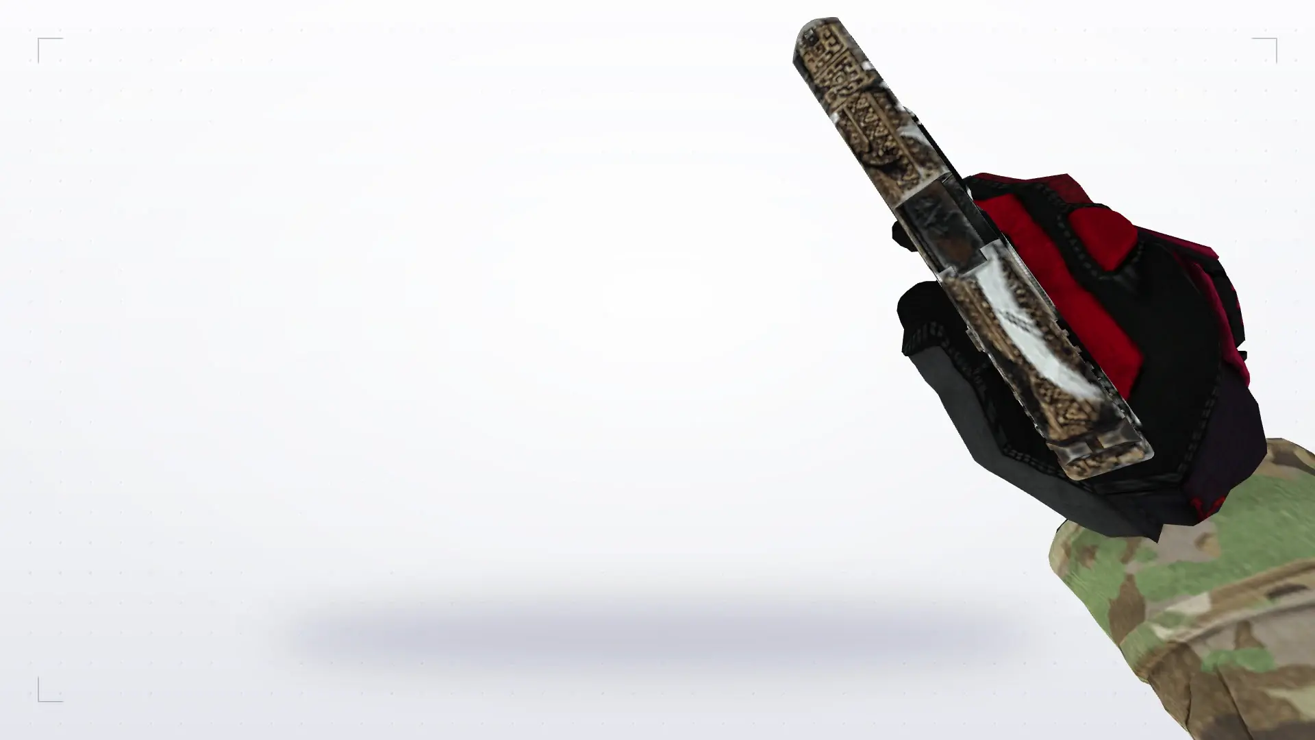Glock-18 — Specialist Gloves Crimson Kimono Pack — first person