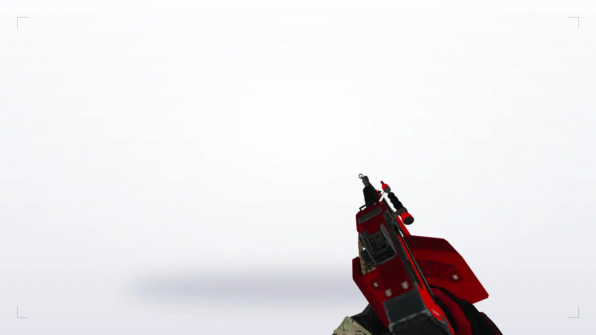 M249 — Specialist Gloves Crimson Kimono Pack — first person