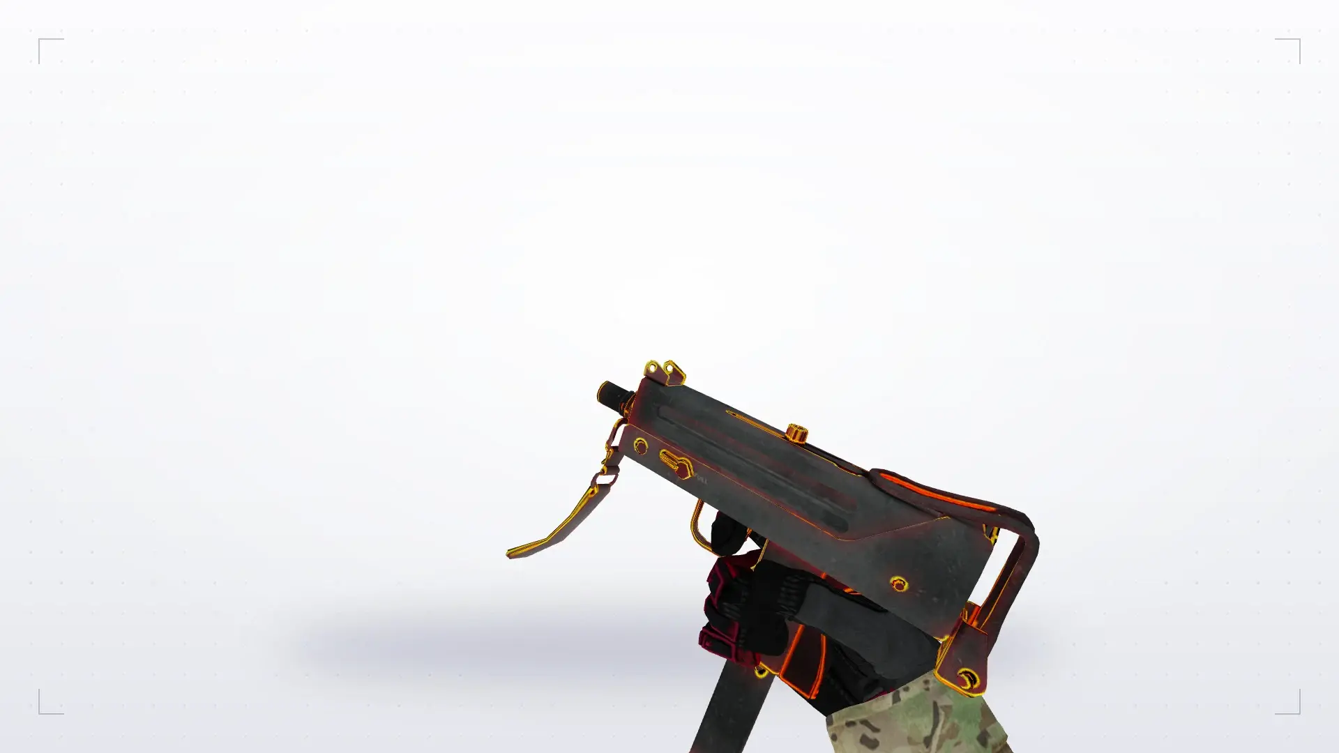 MAC-10 — Specialist Gloves Crimson Kimono Pack — first person
