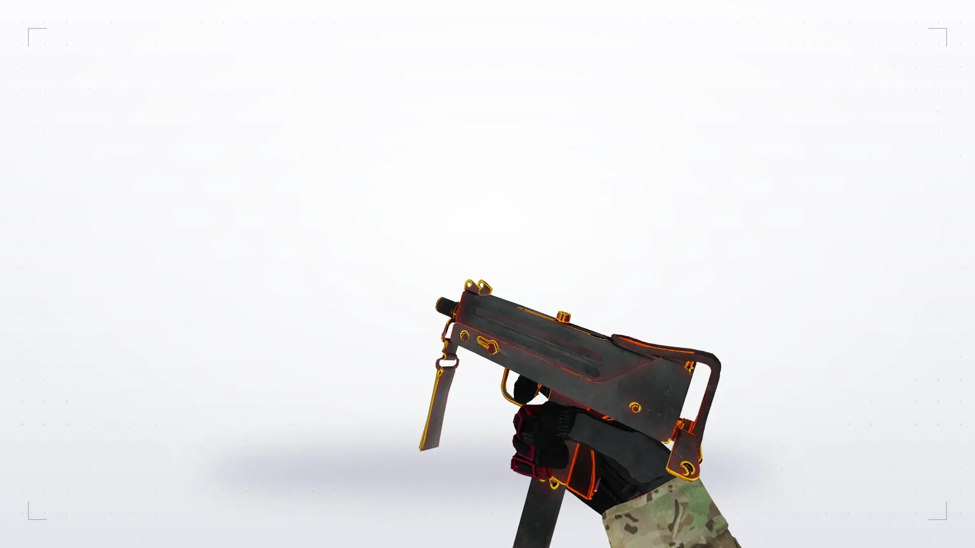 MAC-10 — Specialist Gloves Crimson Kimono Pack — first person