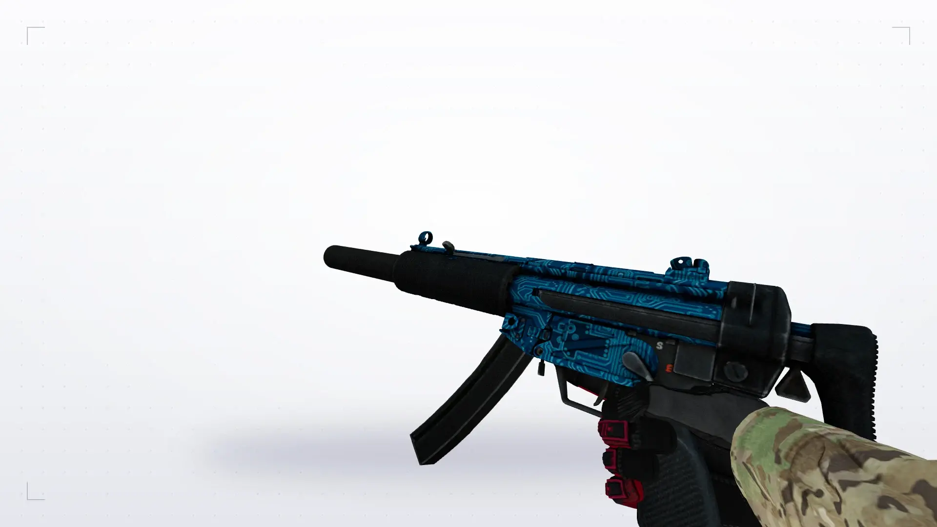 MP5 — Specialist Gloves Crimson Kimono Pack — first person