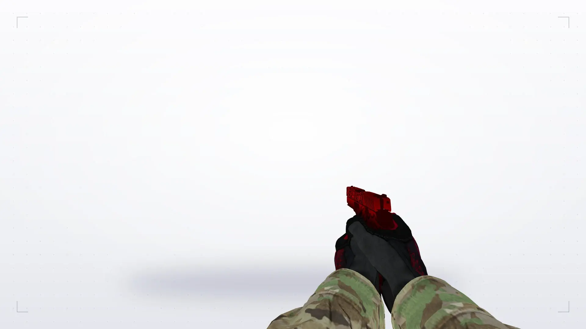 P228 — Specialist Gloves Crimson Kimono Pack — first person