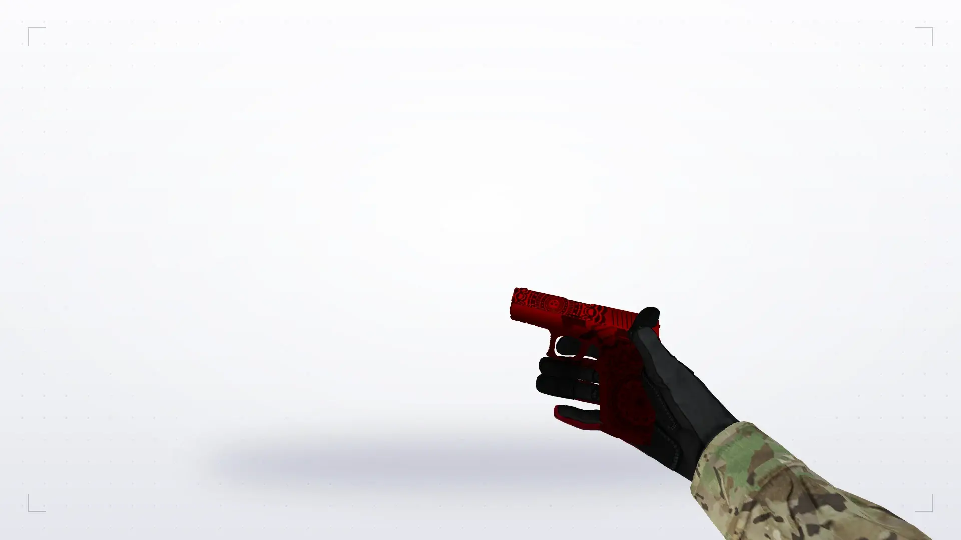P228 — Specialist Gloves Crimson Kimono Pack — first person