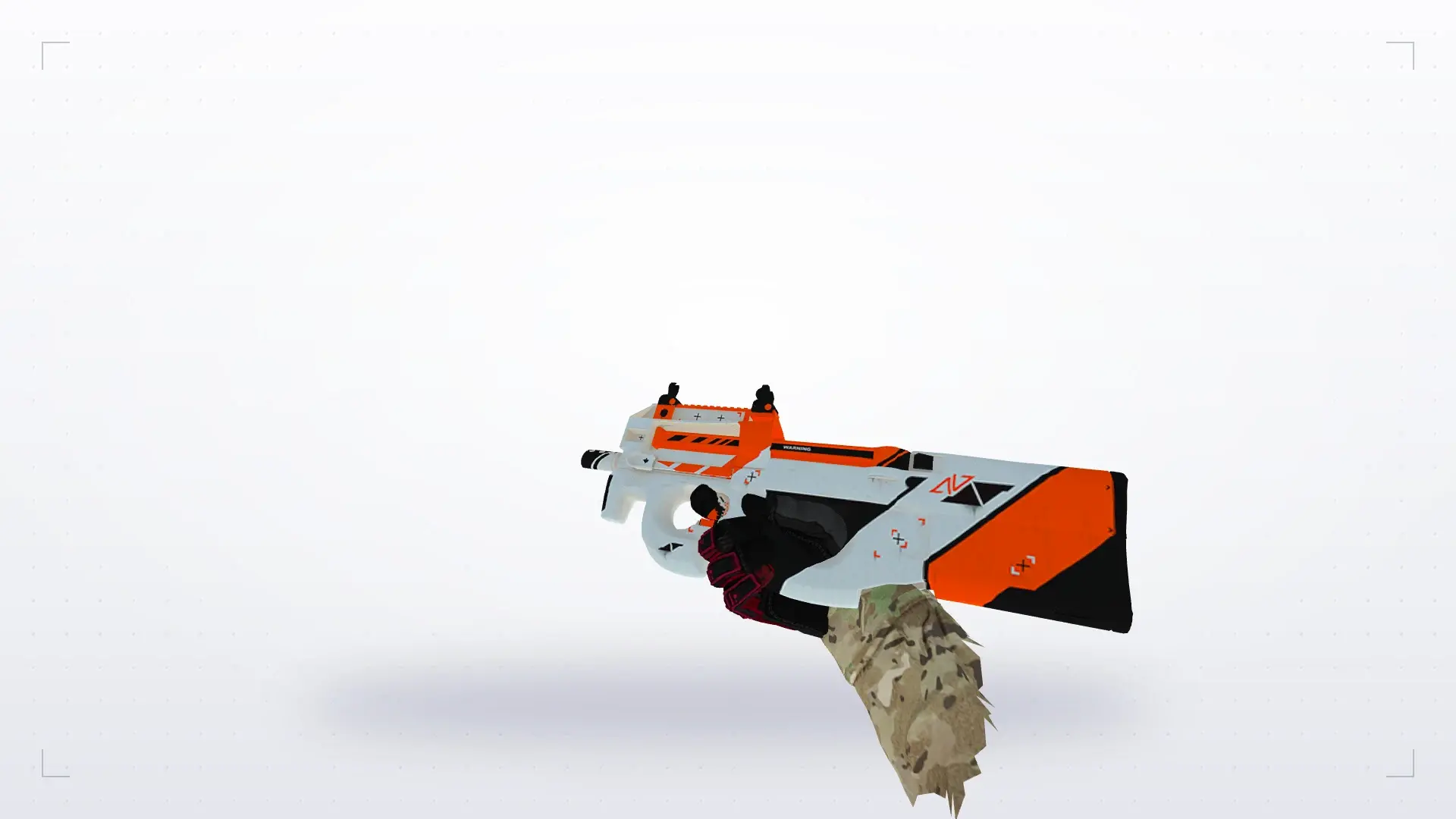 P90 — Specialist Gloves Crimson Kimono Pack — first person