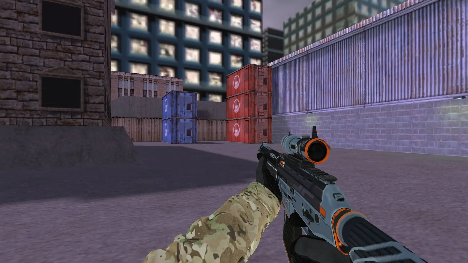 SG552 — Specialist Gloves Crimson Kimono Pack — cs_assault (first person)