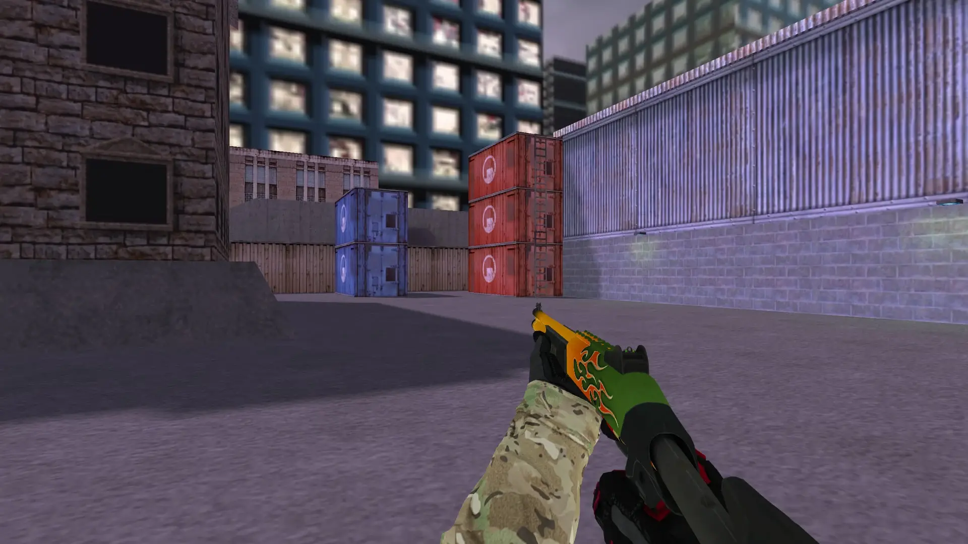 XM1014 — Specialist Gloves Crimson Kimono Pack — cs_assault (first person)