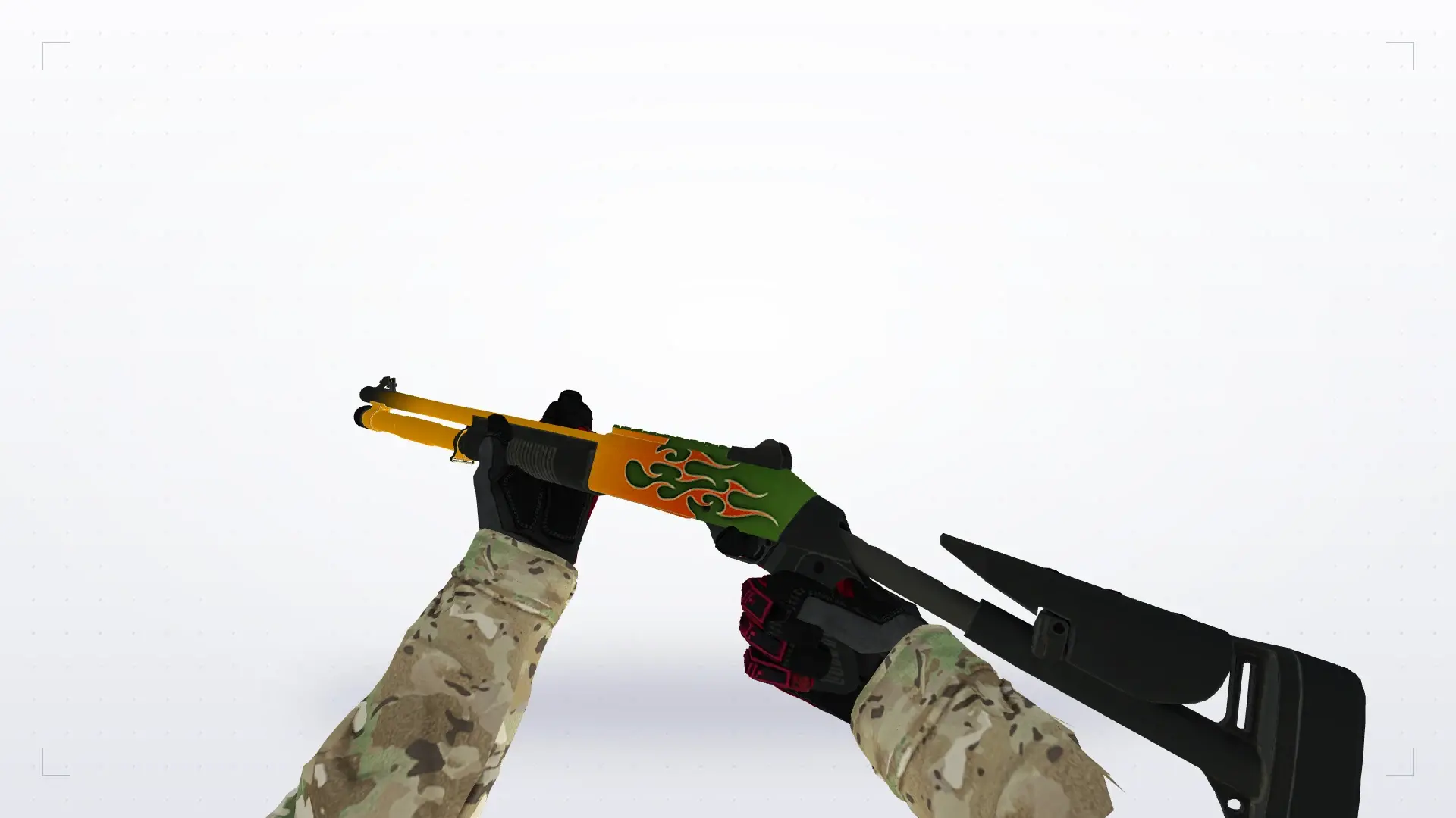 XM1014 — Specialist Gloves Crimson Kimono Pack — first person