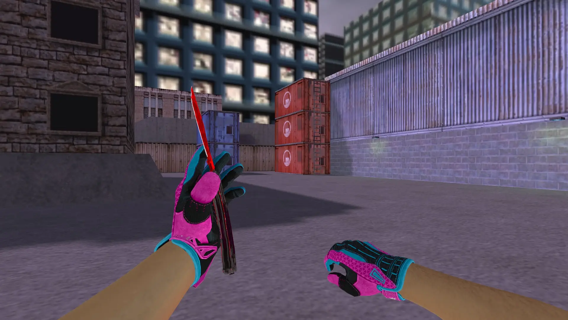 Butterfly Ruby — Sports Gloves Vice Pack — cs_assault (first person)