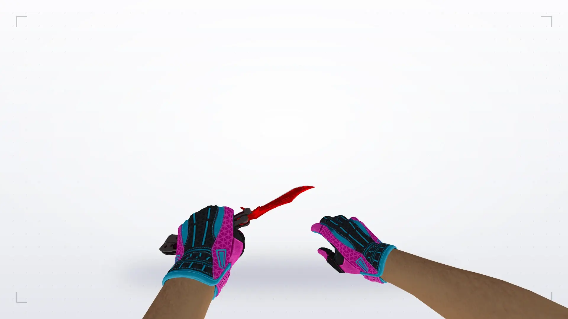Butterfly Ruby — Sports Gloves Vice Pack — first person