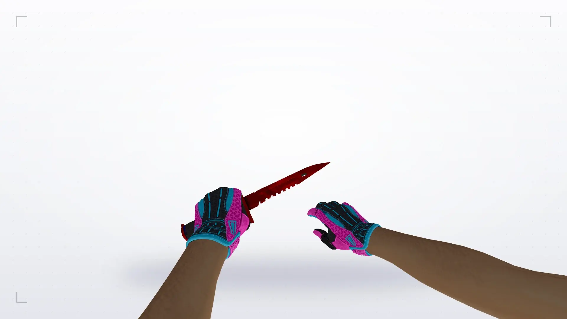 M9 Ruby — Sports Gloves Vice Pack — first person