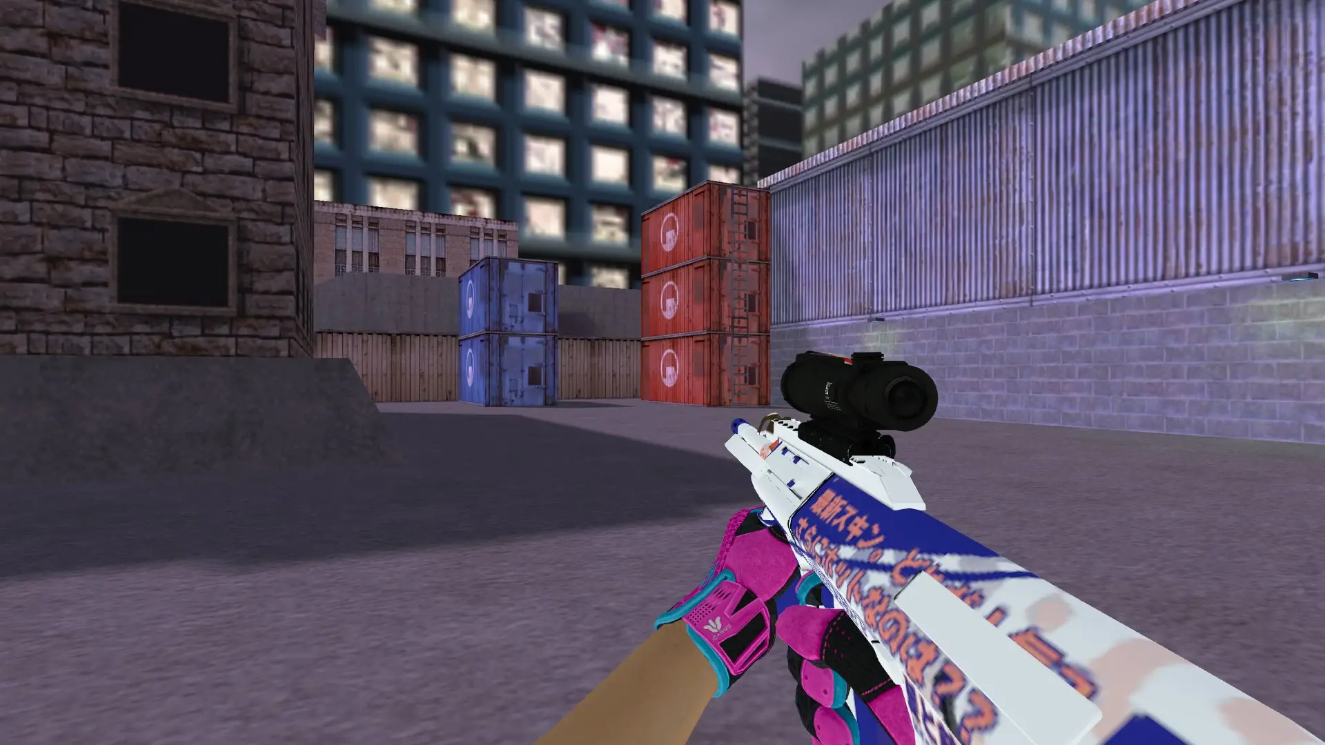 AUG — Sports Gloves Vice Pack — cs_assault (first person)