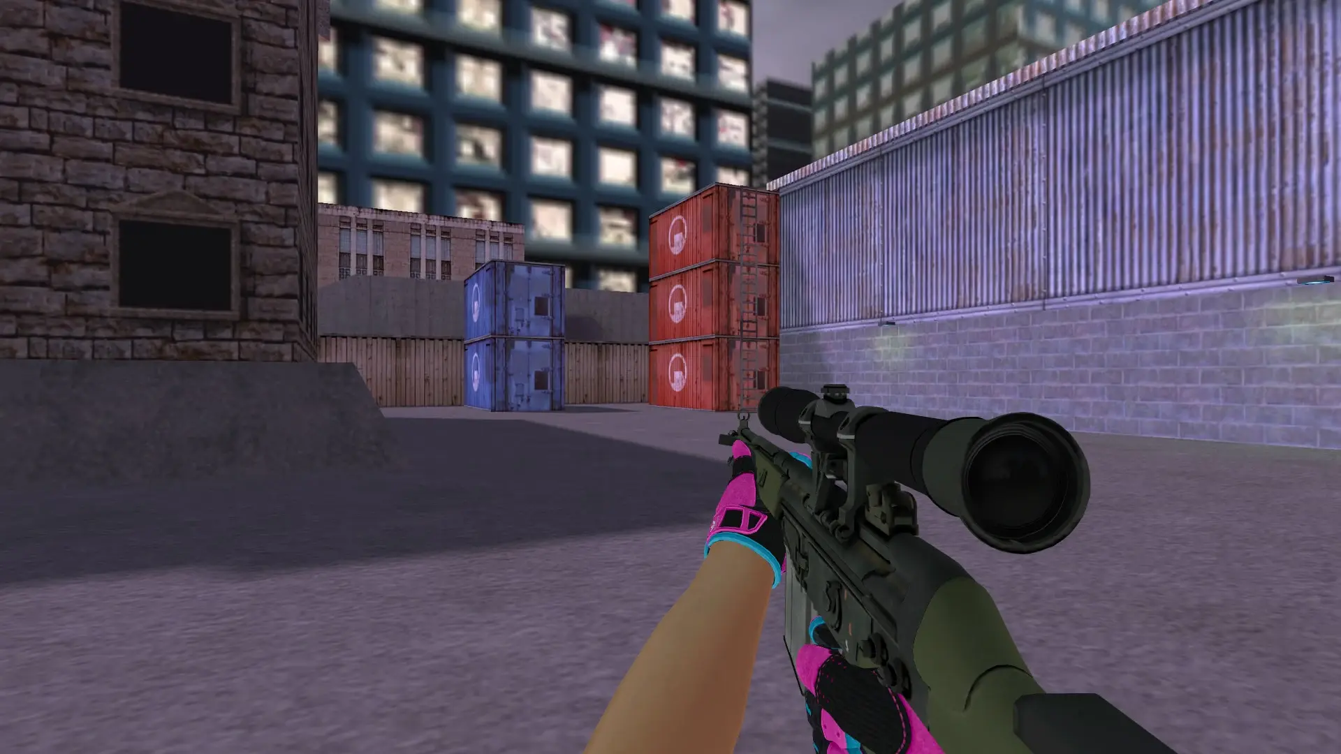 G3SG1 — Sports Gloves Vice Pack — cs_assault (first person)