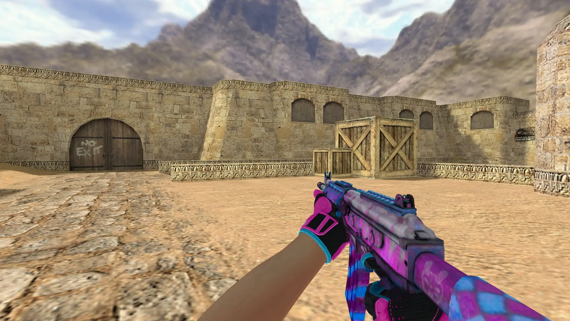 Galil AR — Sports Gloves Vice Pack — de_dust2 (first person)