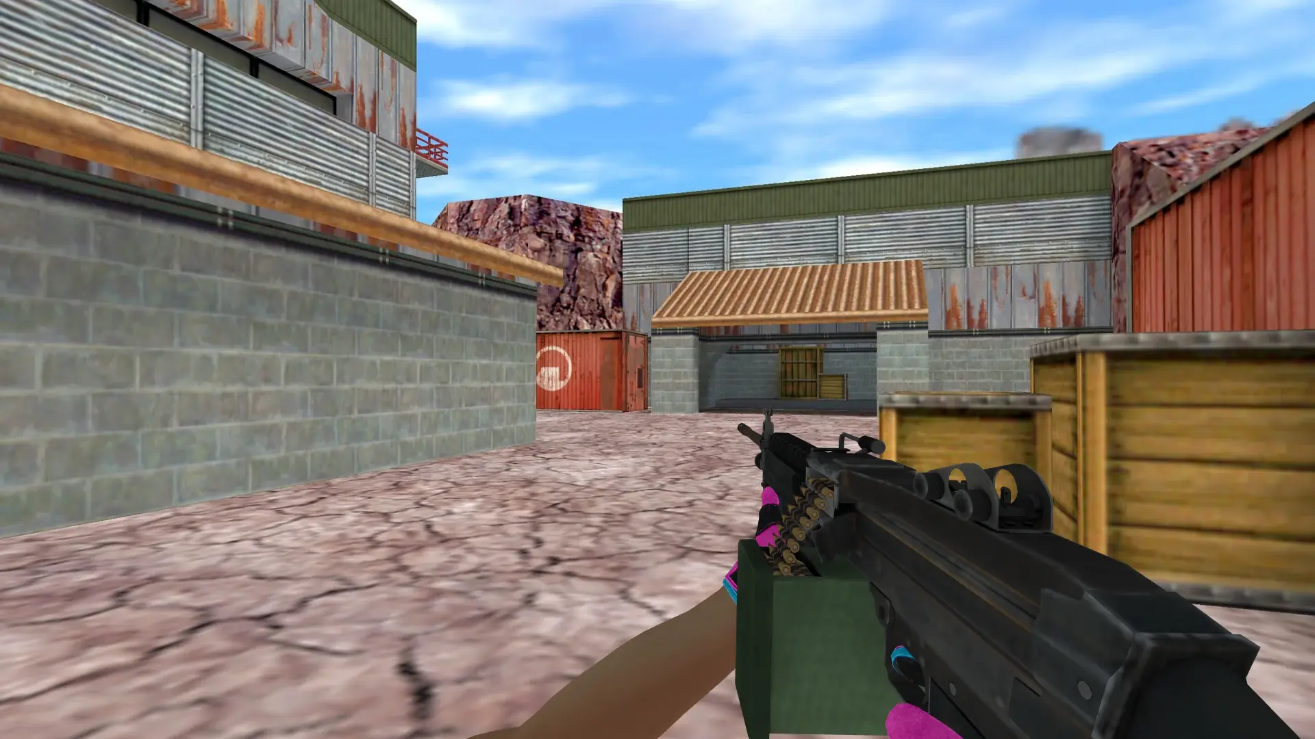 M249 — Sports Gloves Vice Pack — de_nuke (first person)