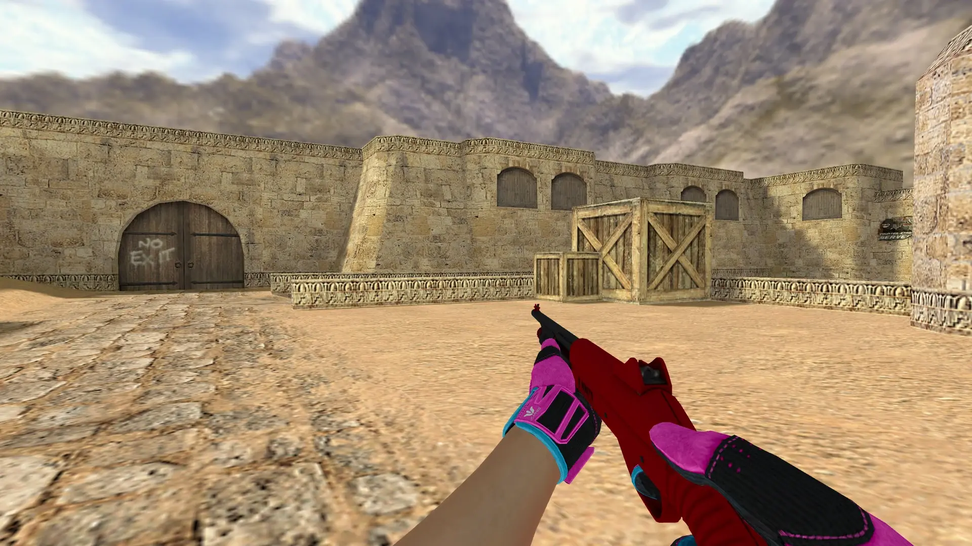 M3 — Sports Gloves Vice Pack — de_dust2 (first person)