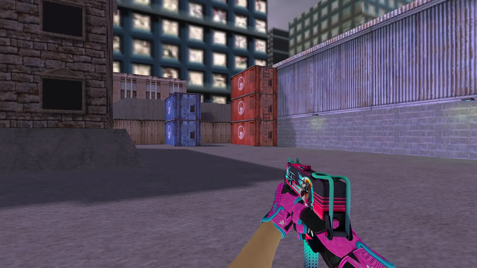 MAC-10 — Sports Gloves Vice Pack — cs_assault (first person)