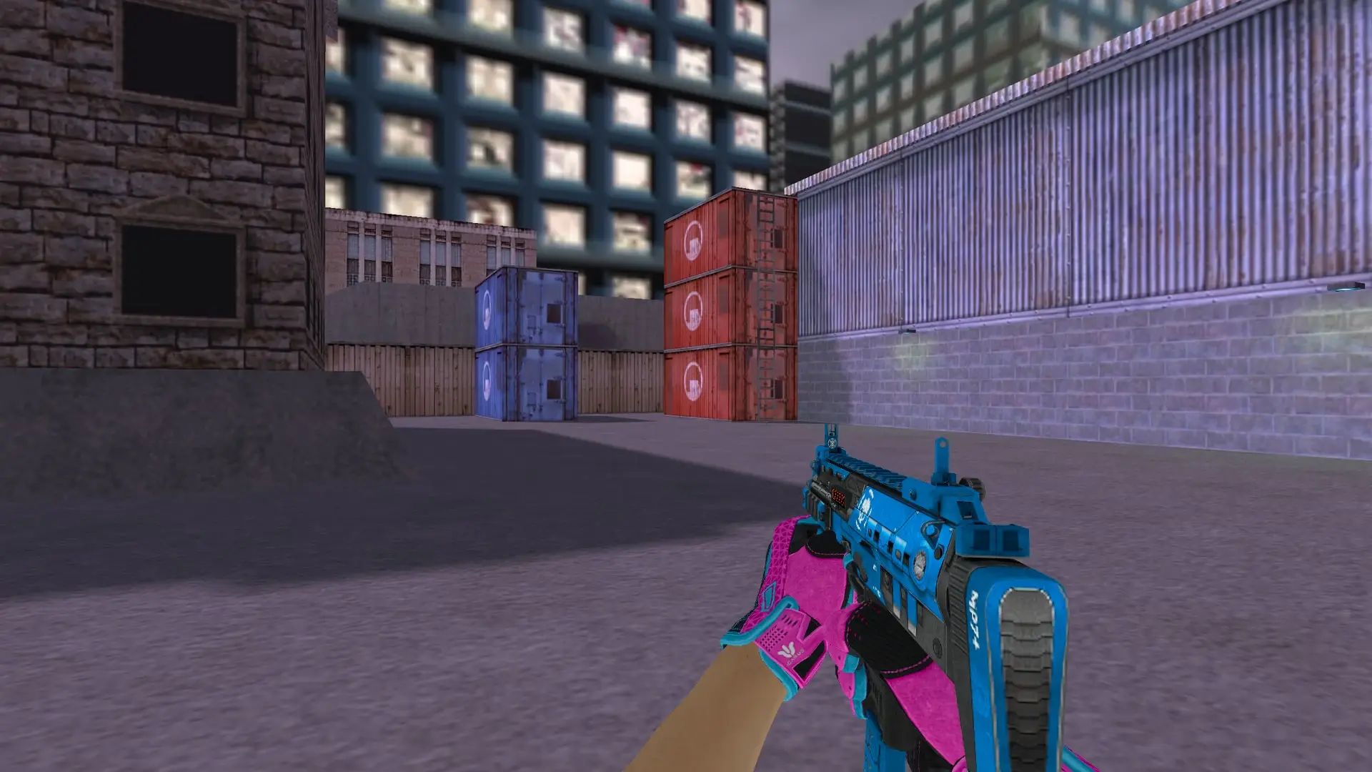 MP5 — Sports Gloves Vice Pack — cs_assault (first person)
