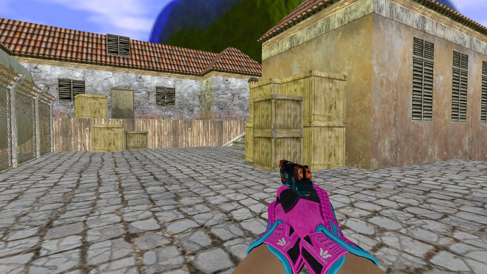 P228 — Sports Gloves Vice Pack — de_inferno (first person)