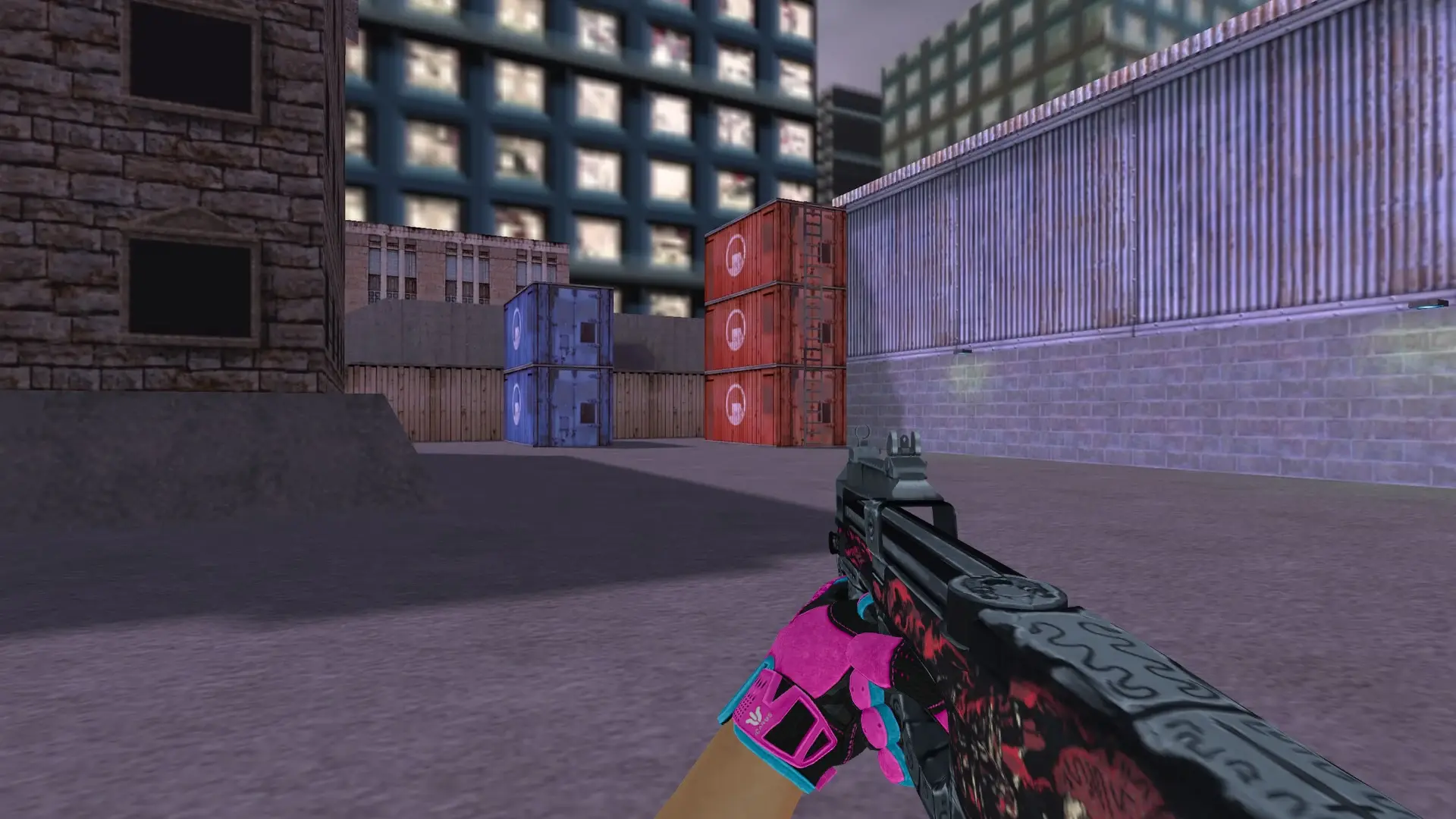 P90 — Sports Gloves Vice Pack — cs_assault (first person)