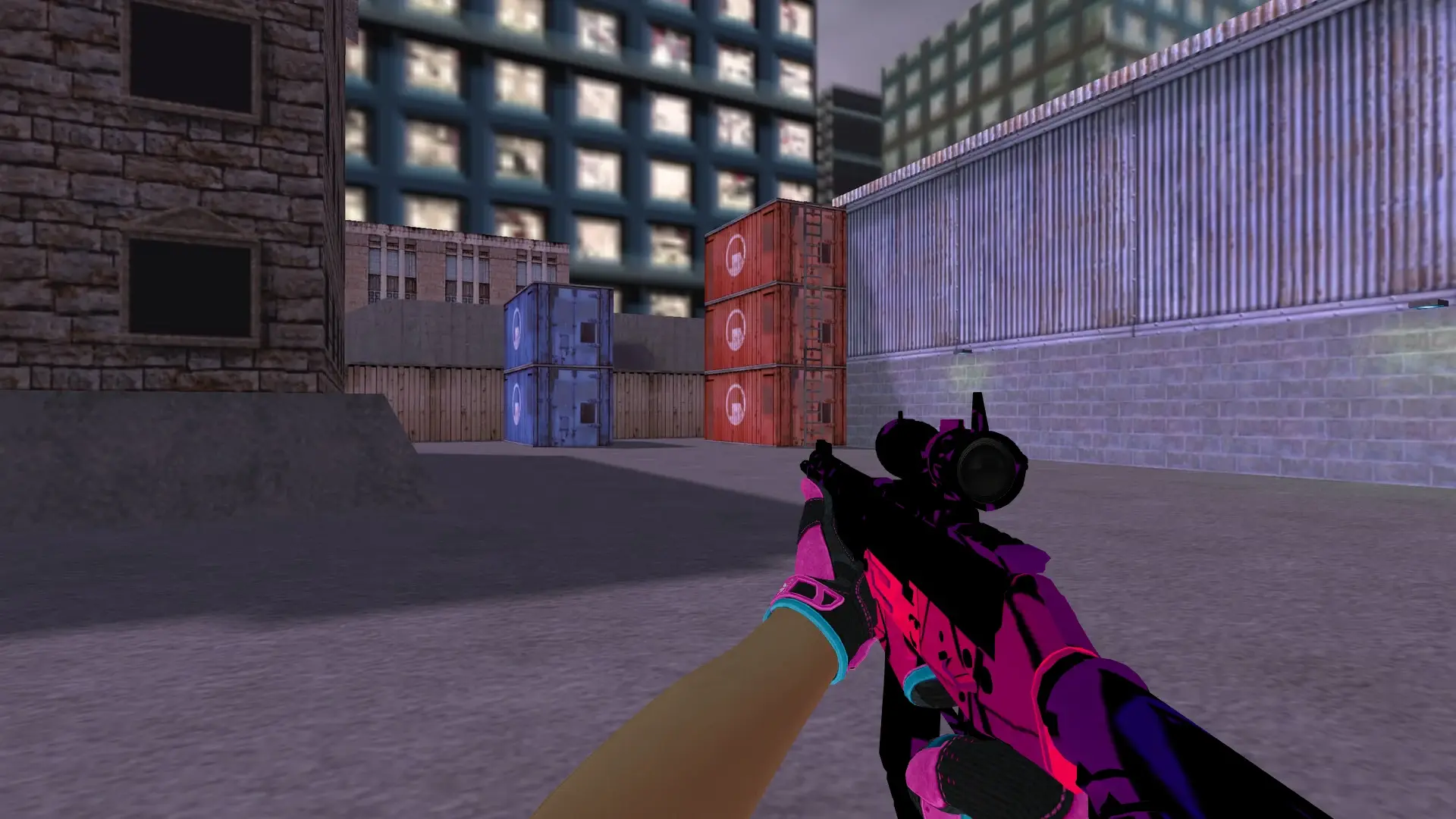 SG552 — Sports Gloves Vice Pack — cs_assault (first person)
