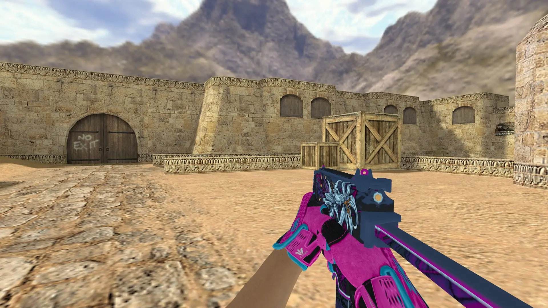 TMP — Sports Gloves Vice Pack — de_dust2 (first person)