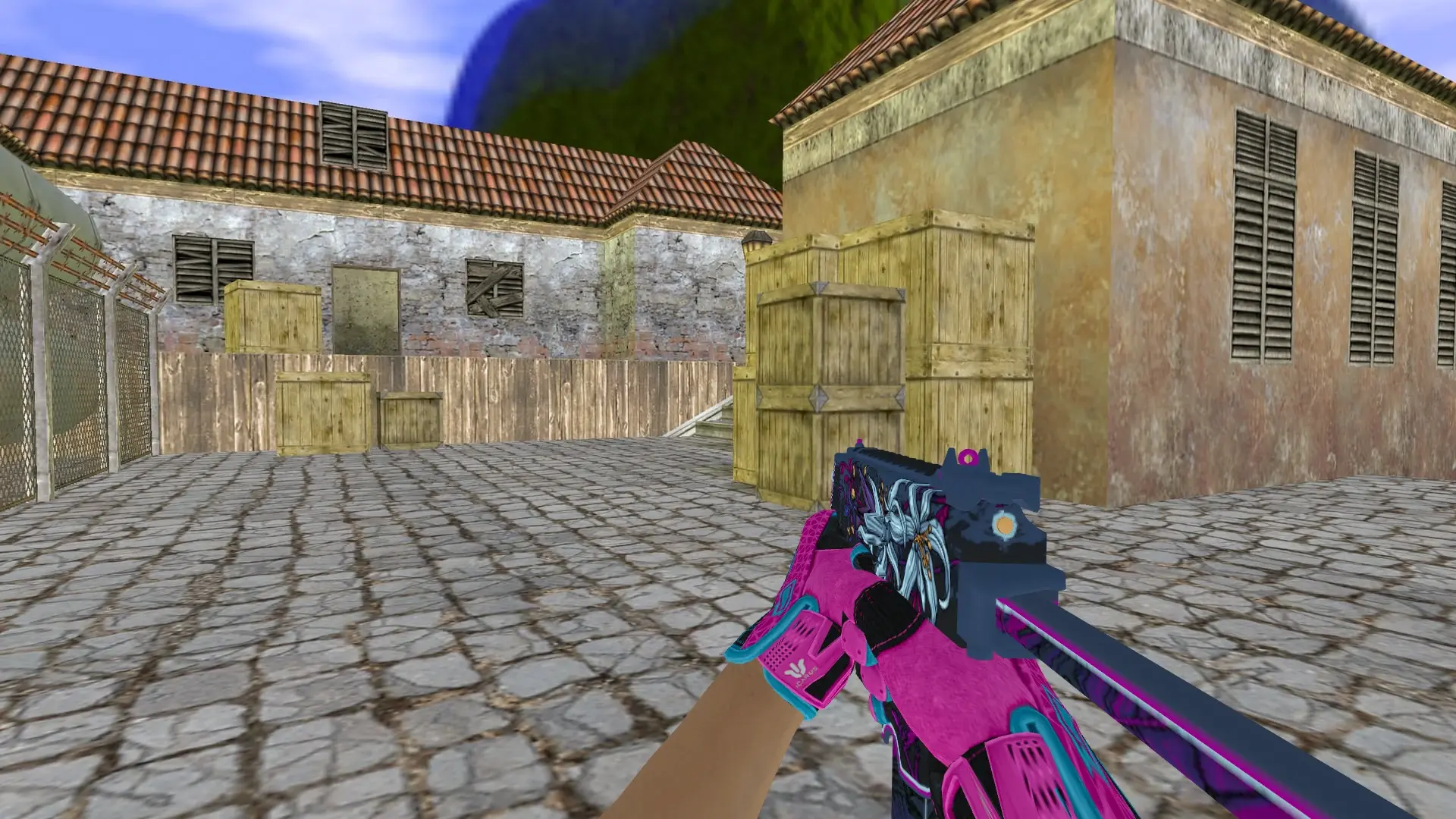 TMP — Sports Gloves Vice Pack — de_inferno (first person)