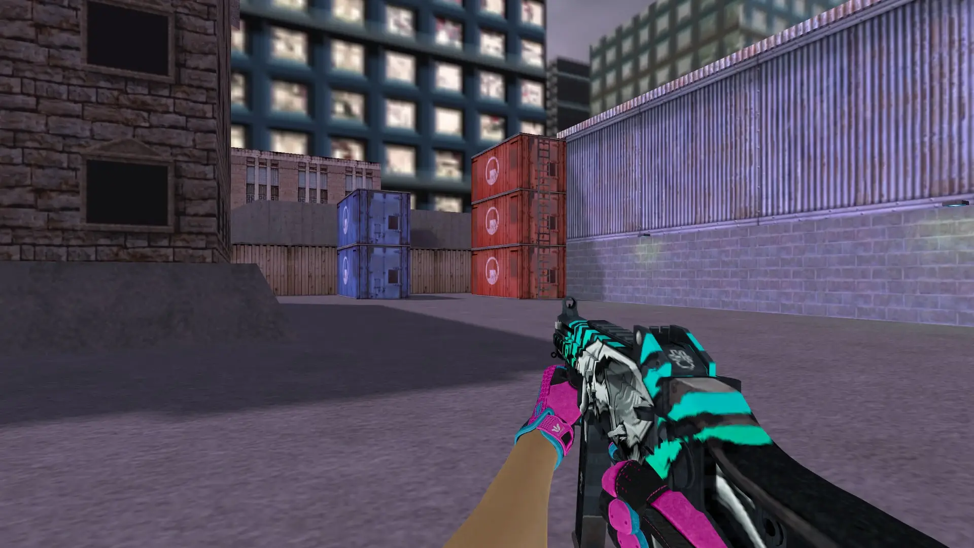 UMP-45 — Sports Gloves Vice Pack — cs_assault (first person)